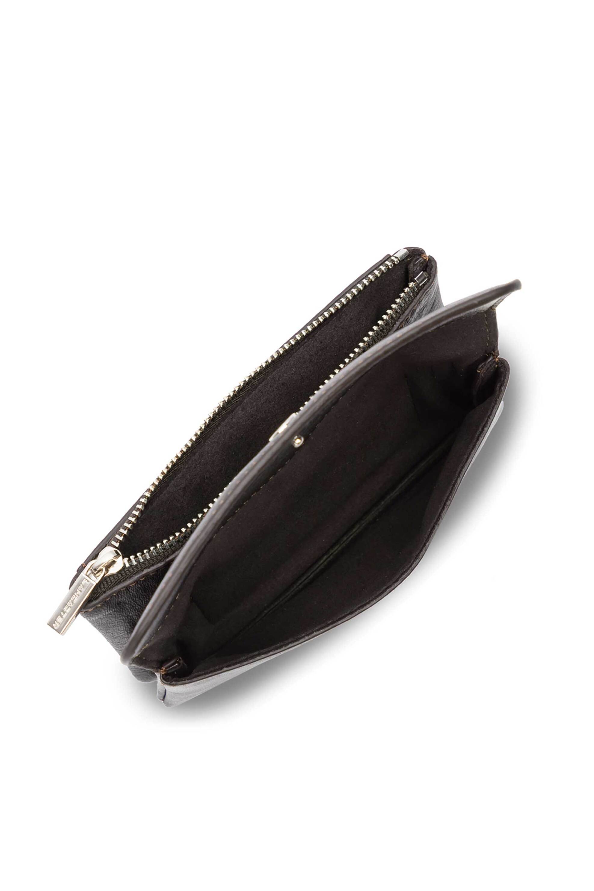 Lancaster γυναικείο δερμάτινο mini bag χειρός - 176-003 Μαύρο φωτογραφία