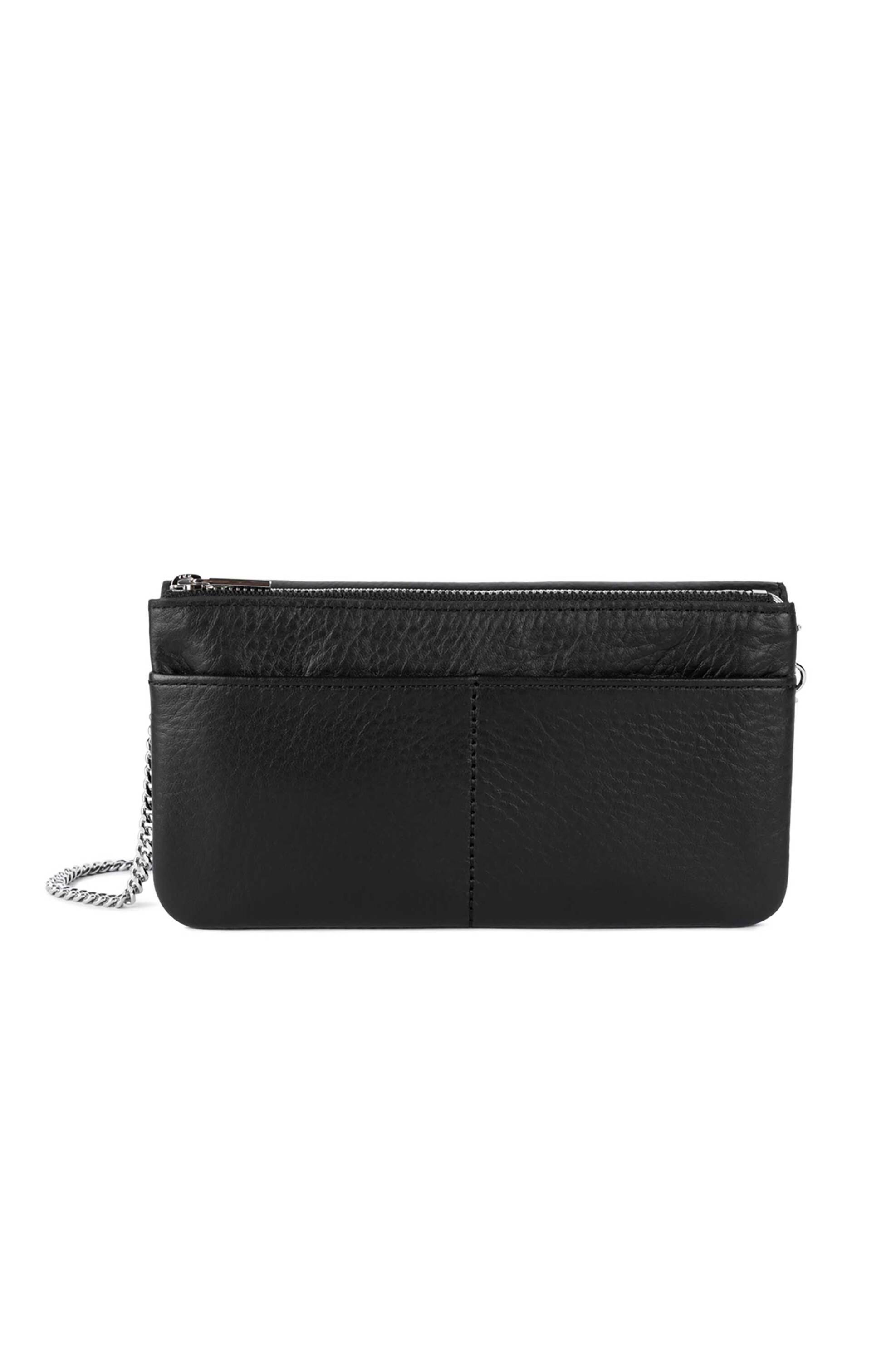 Lancaster γυναικείο δερμάτινο mini bag χειρός - 176-004 Μαύρο φωτογραφία