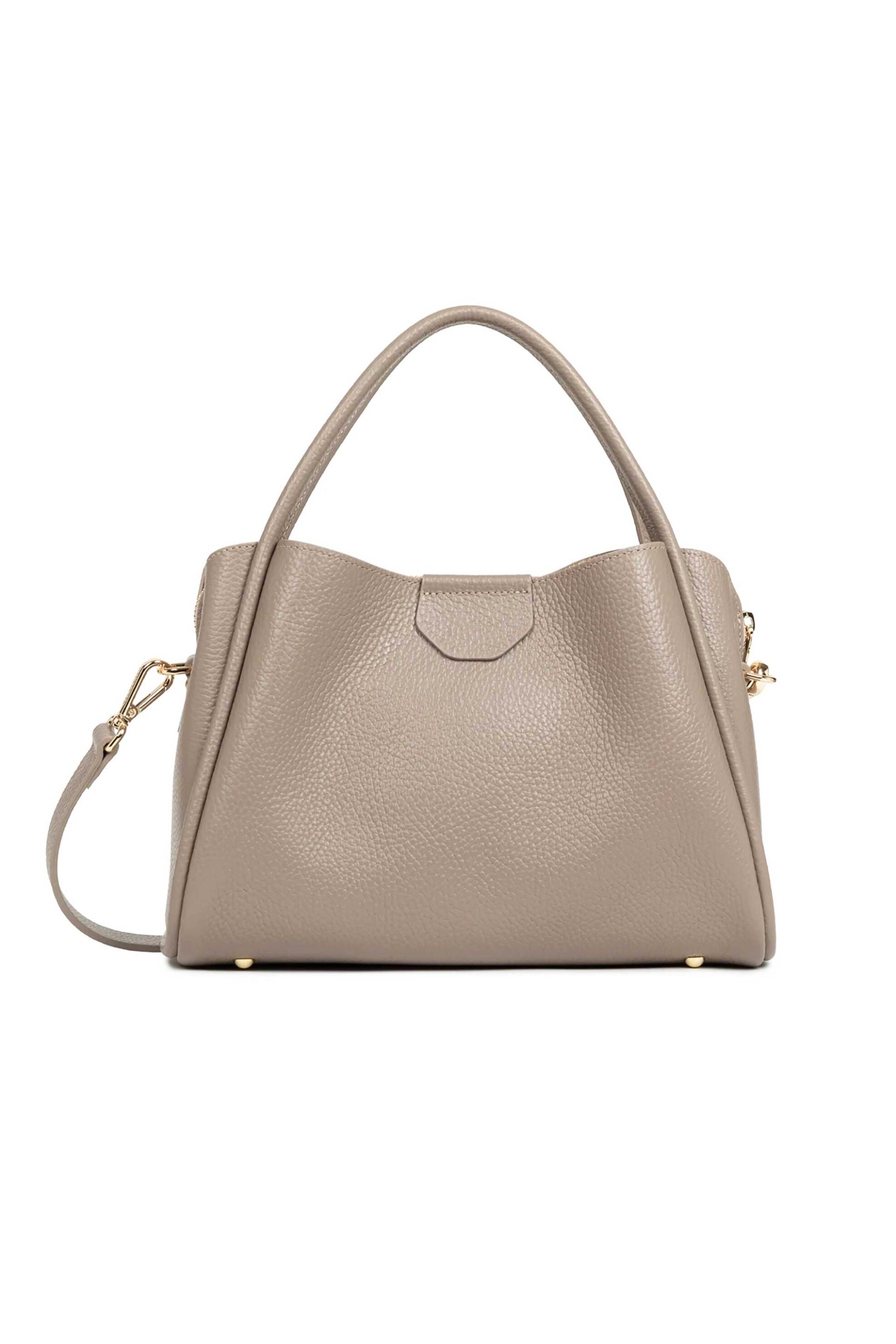 Lancaster γυναικεία δερμάτινη τσάντα χειρός "Ida Double Medium" - 470-84 Taupe φωτογραφία