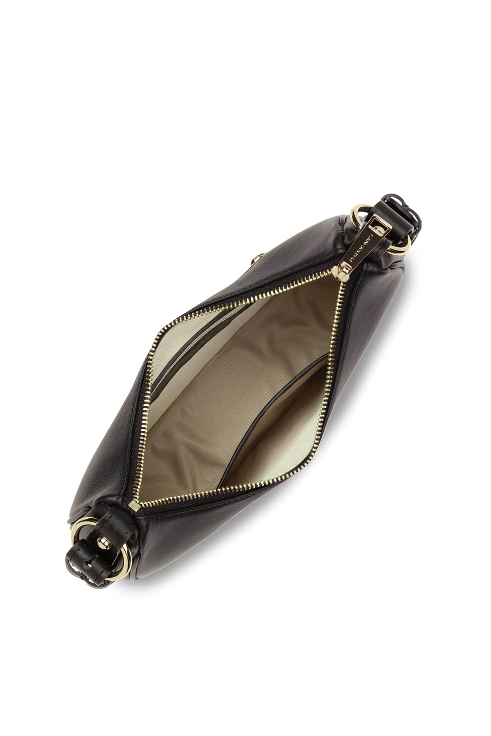 Lancaster γυναικεία τσάντα ώμου "Donna Aria" - 480-075 Μαύρο φωτογραφία