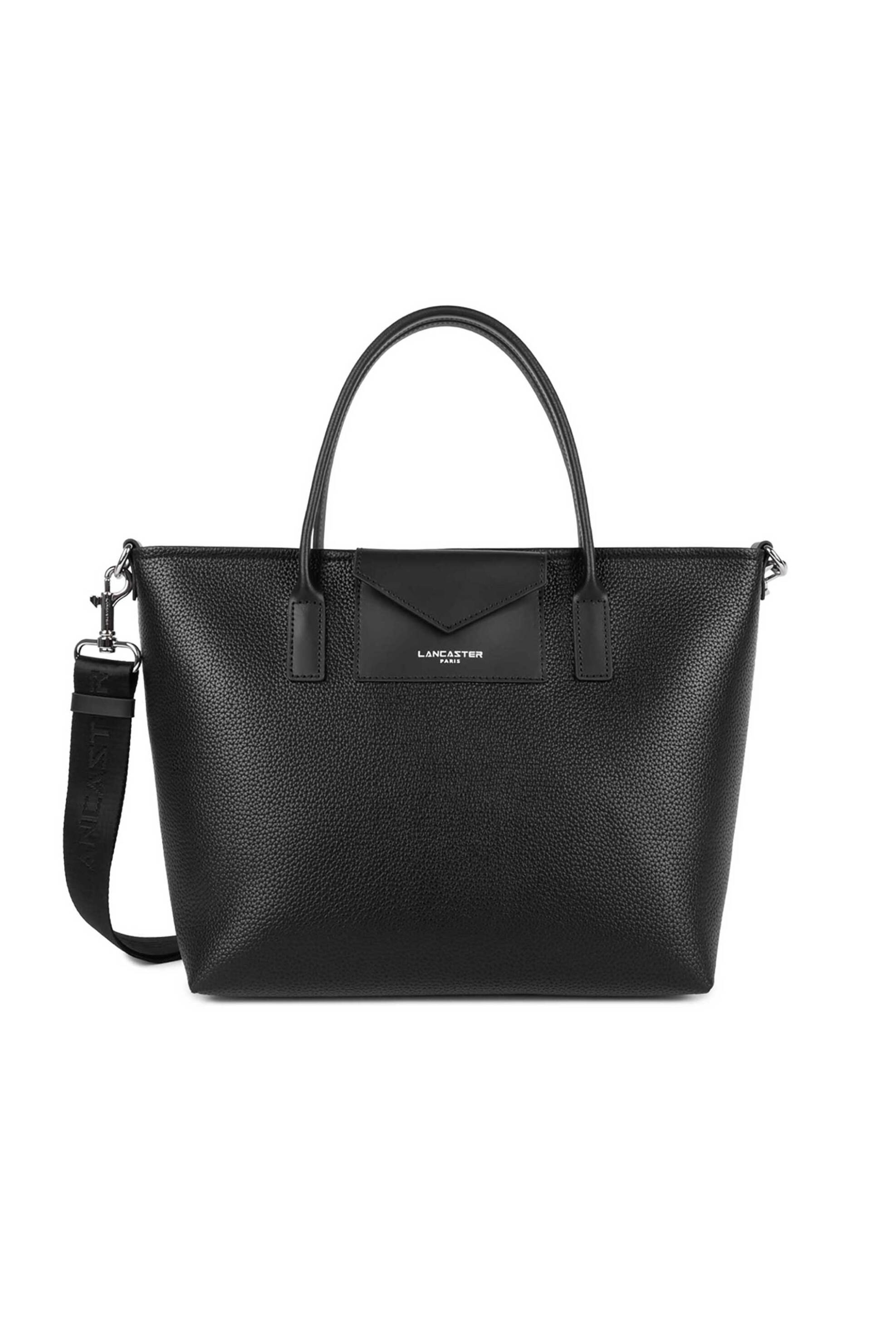 Lancaster γυναικεία δερμάτινη τσάντα tote με λογότυπο "Maya Double"