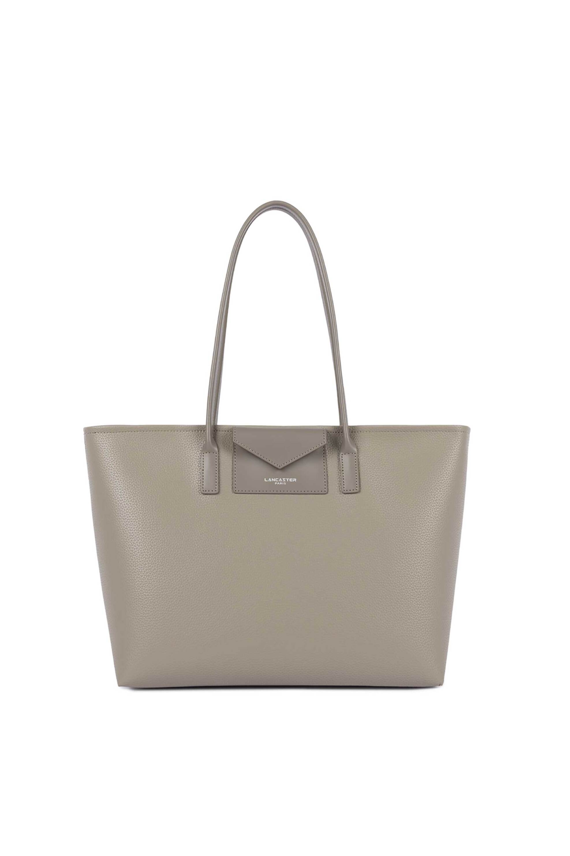 Lancaster γυναικεία δερμάτινη τσάντα tote με λογότυπο "Maya Double"