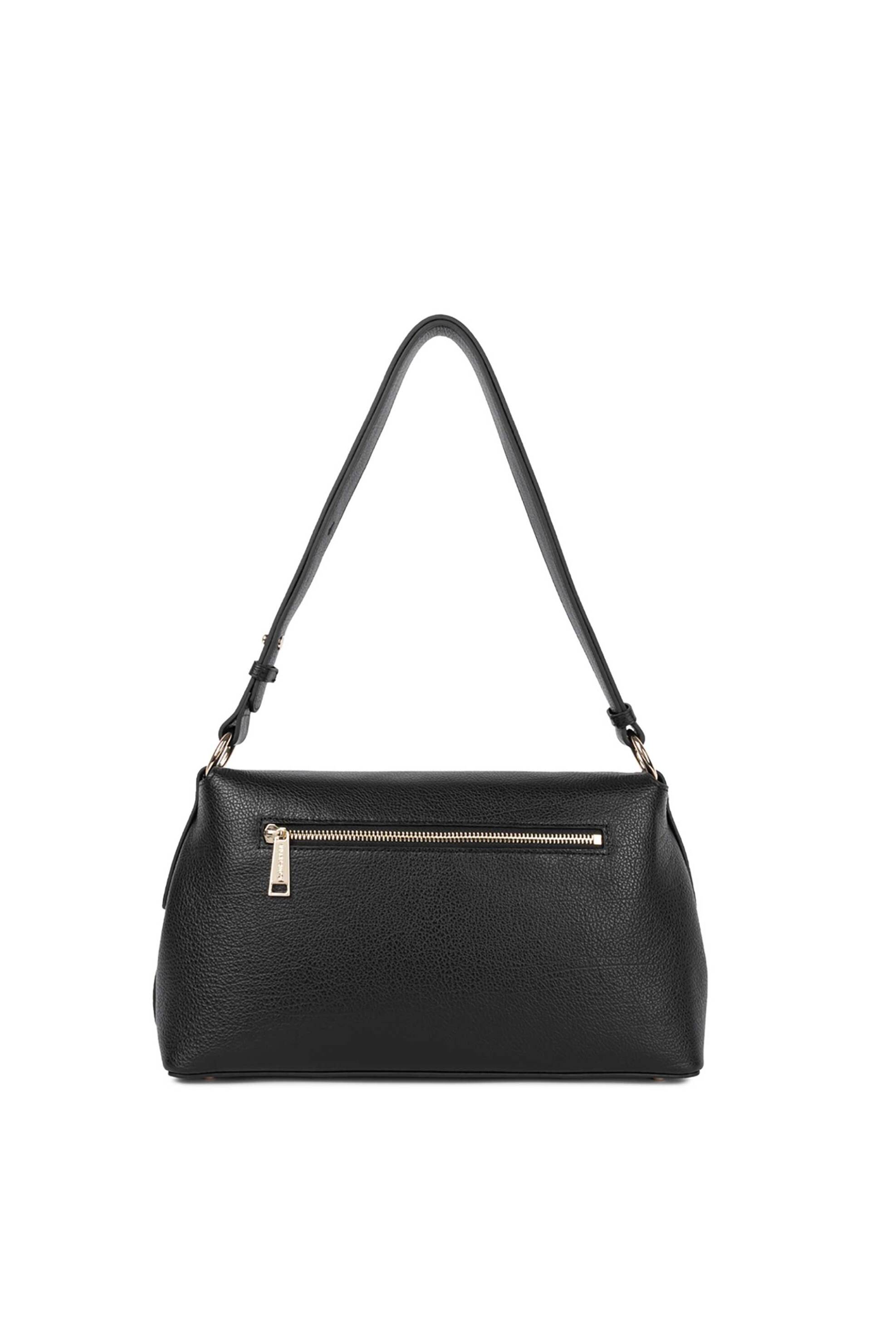 Lancaster γυναικεία δερμάτινη τσάντα crossbody "Dune Gaia Medium" - 529-104 Μαύρο φωτογραφία