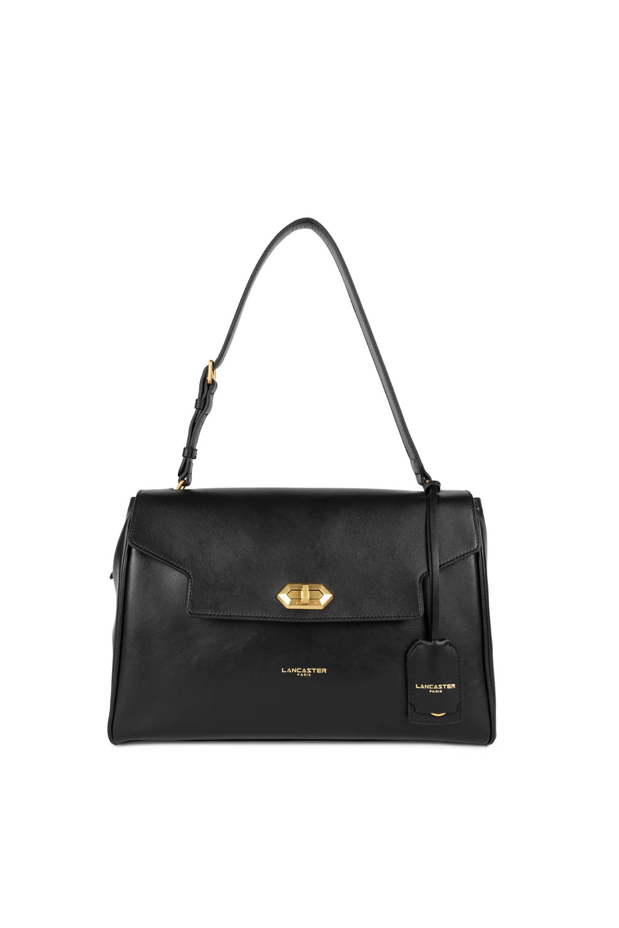 Lancaster γυναικεία τσάντα χειρός με μεταλλικό λογότυπο "Donna Grace" | ONE SIZE