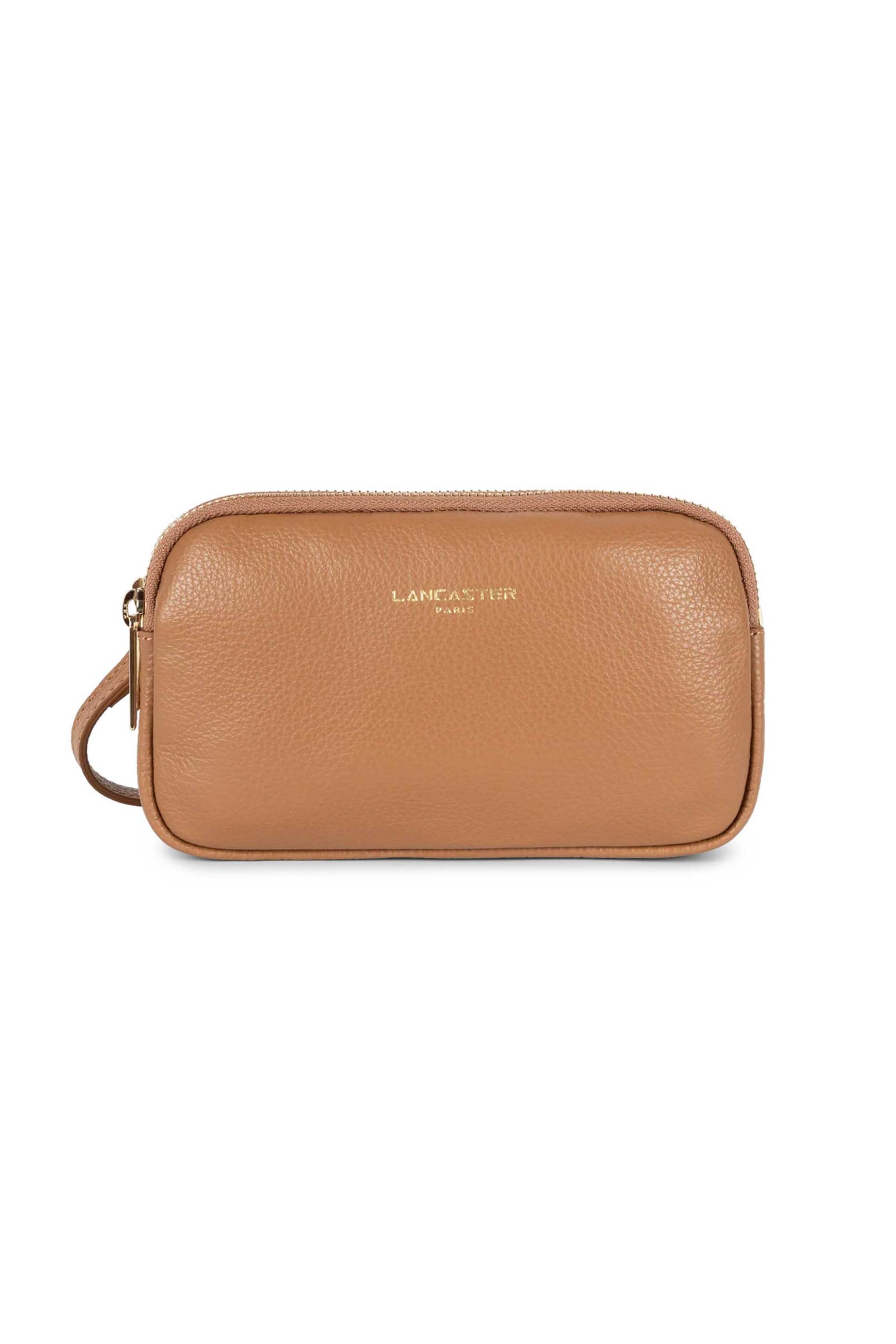 Lancaster γυναικεία δερμάτινη τσάντα clutch "Dune" - 129-30 Καμηλό