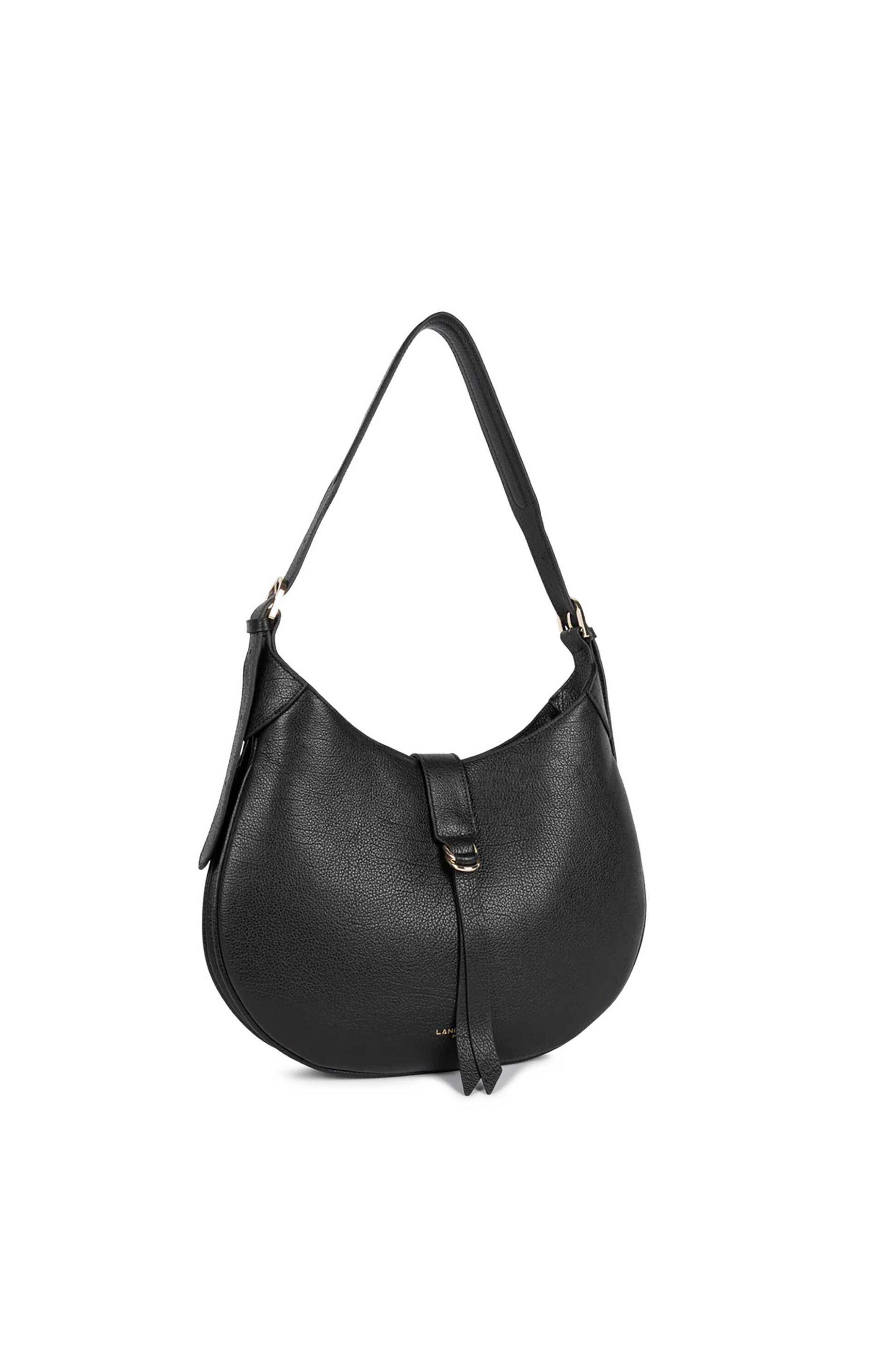 LANCASTER BAGS Lancaster γυναικεία δερμάτινη τσάντα ώμου "Dune Gaia" - 529-105 Μαύρο - 2