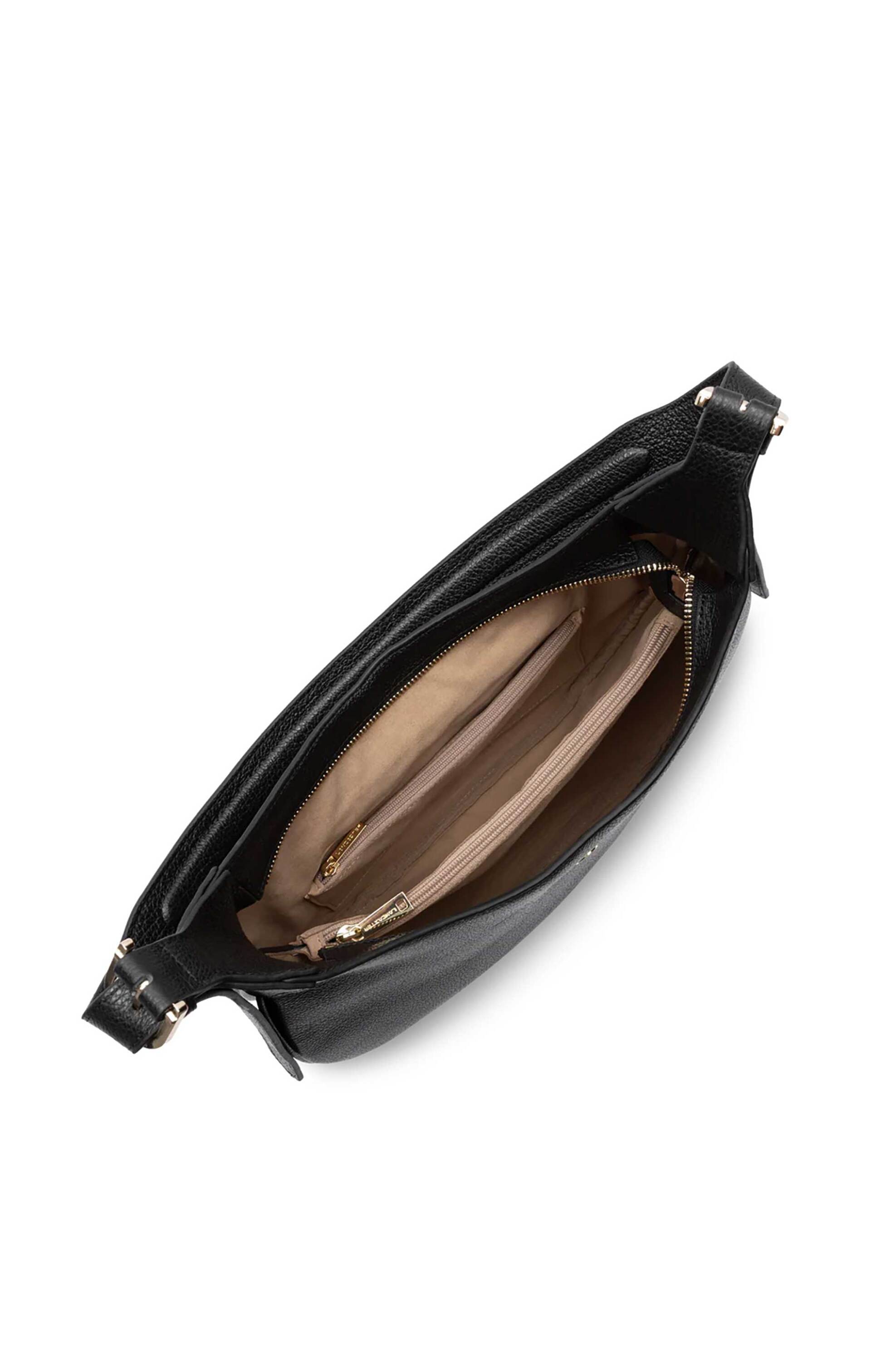 LANCASTER BAGS Lancaster γυναικεία δερμάτινη τσάντα ώμου "Dune Gaia" - 529-105 Μαύρο - 4
