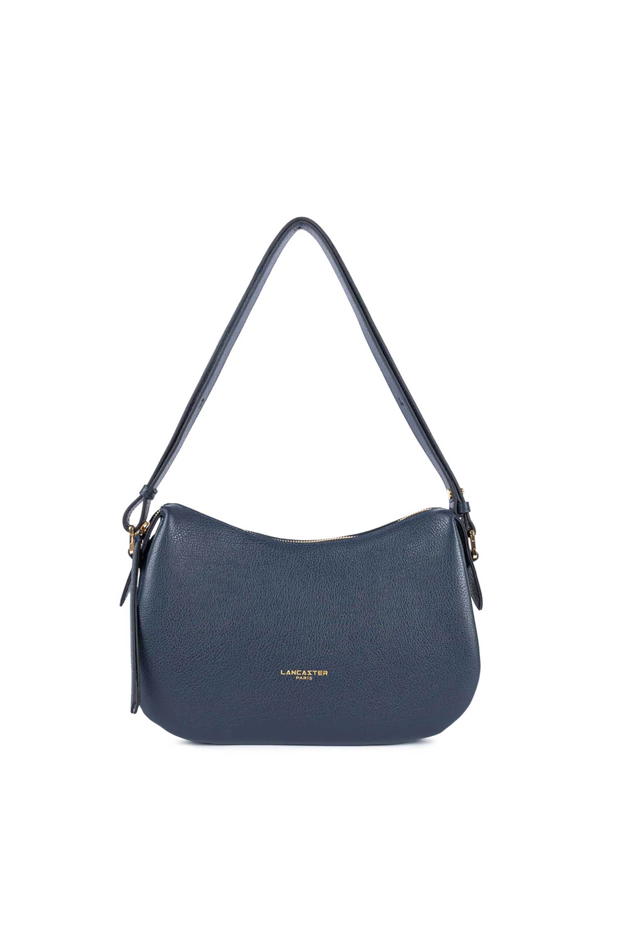 LANCASTER BAGS Lancaster γυναικεία δερμάτινη τσάντα ώμου "Dune Medium" - 529-95 Μπλε Σκούρο