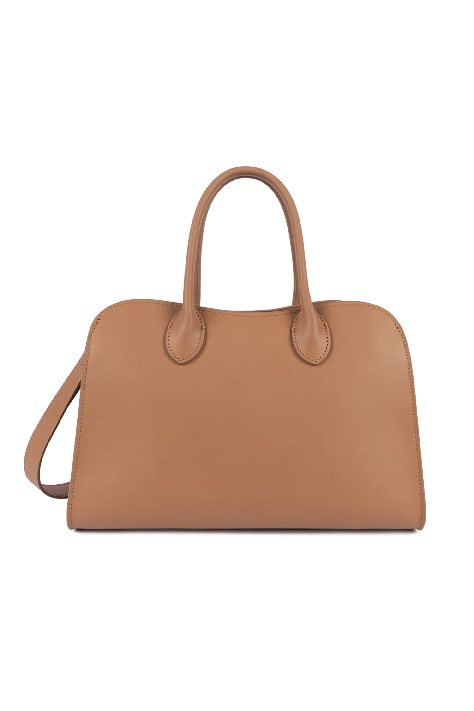 LANCASTER BAGS Lancaster γυναικεία δερμάτινη τσάντα χειρός "Donna Hopper Medium" - 531-121 Ταμπά - 3