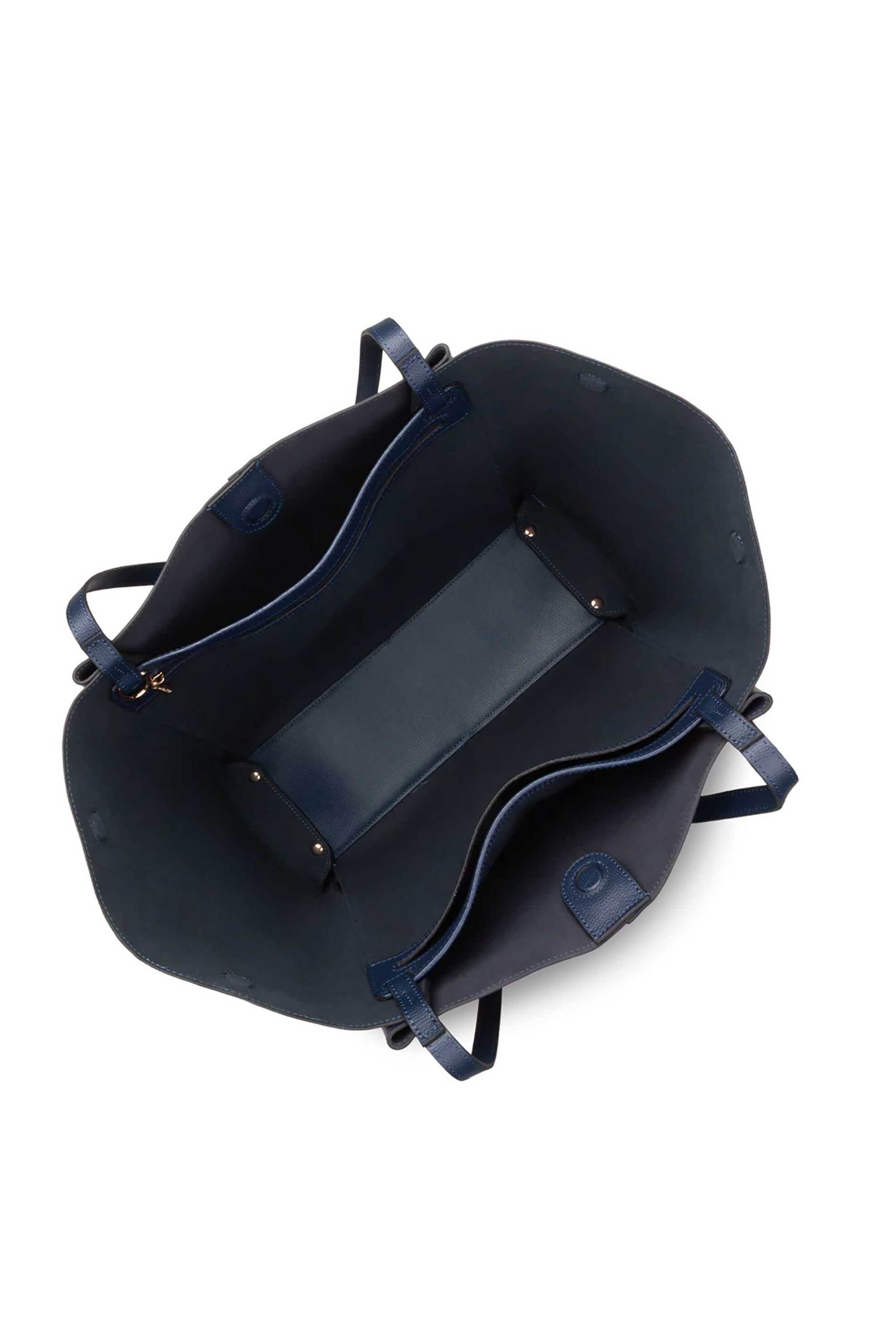 LANCASTER BAGS Lancaster γυναικεία δερμάτινη τσάντα tote "Sierra Haus Extra Large" - 538-012 Μπλε Σκούρο - 4