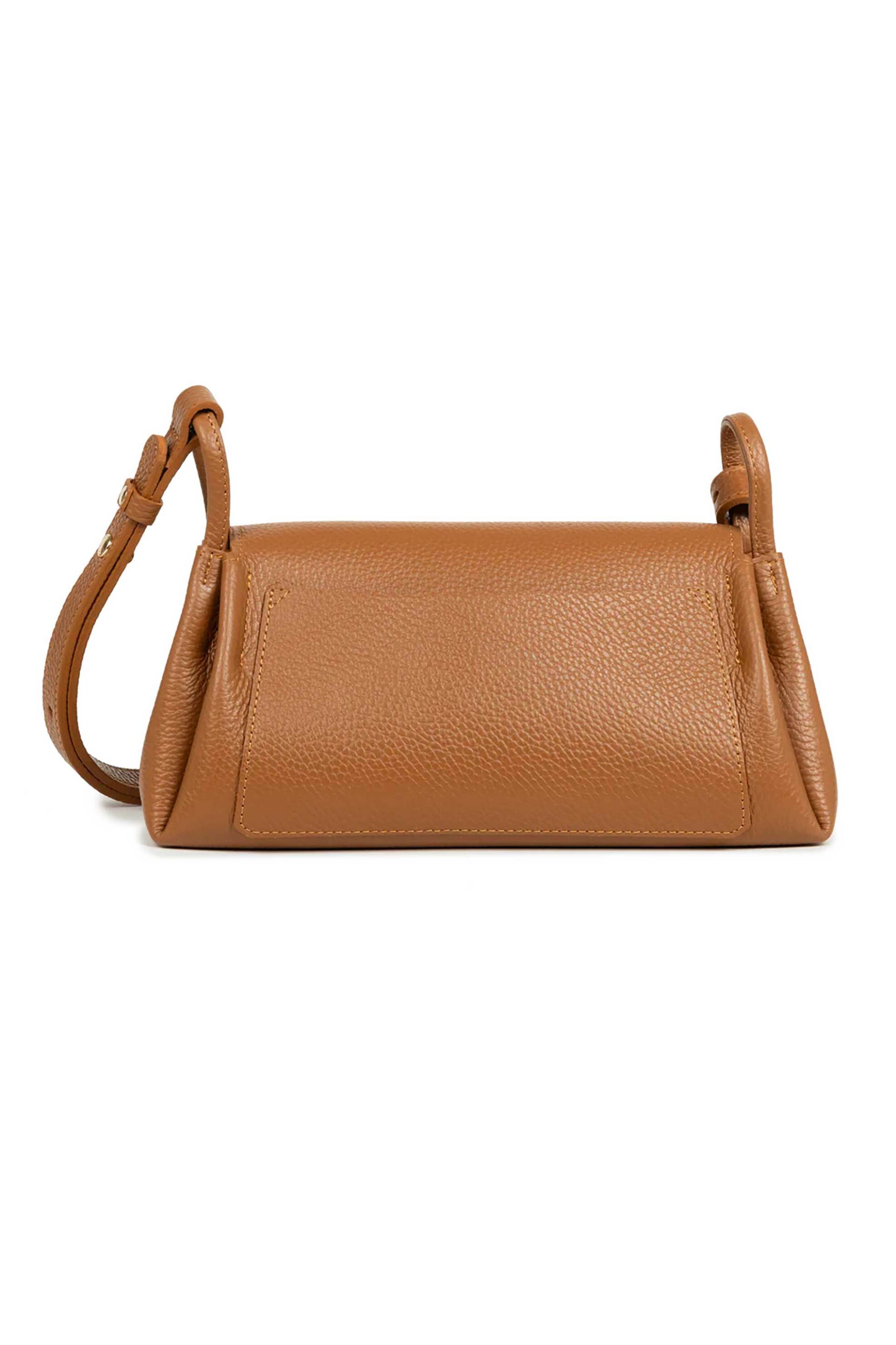 LANCASTER BAGS Lancaster γυναικεία δερμάτινη τσάντα crossbody "Accordéon Double Medium" - 470-88 Ταμπά - 3