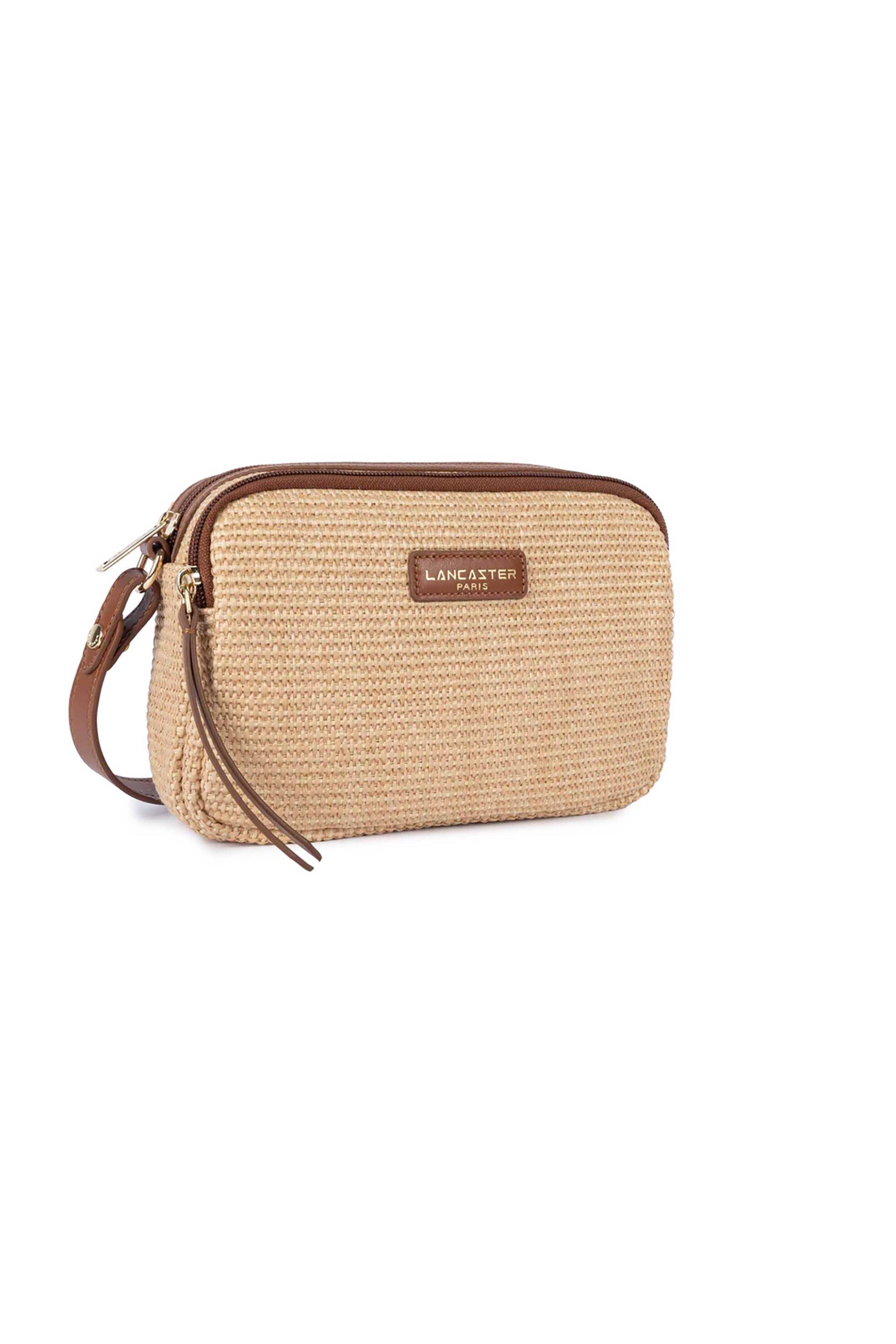 Lancaster γυναικεία ψάθινη τσάντα crossbody 