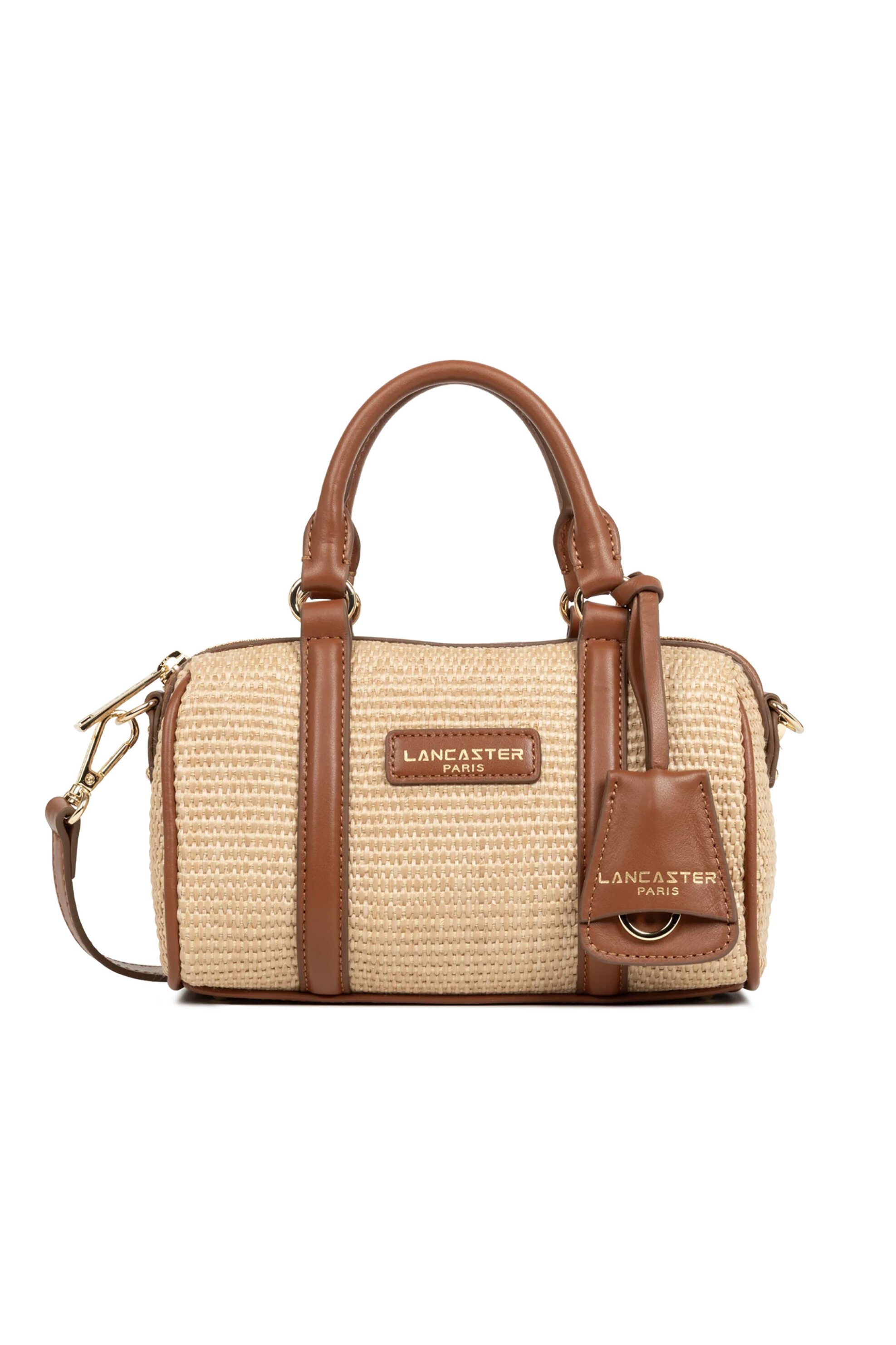 Lancaster γυναικείο ψάθινο mini bag "Mini Osier" - 518-072 Ταμπά