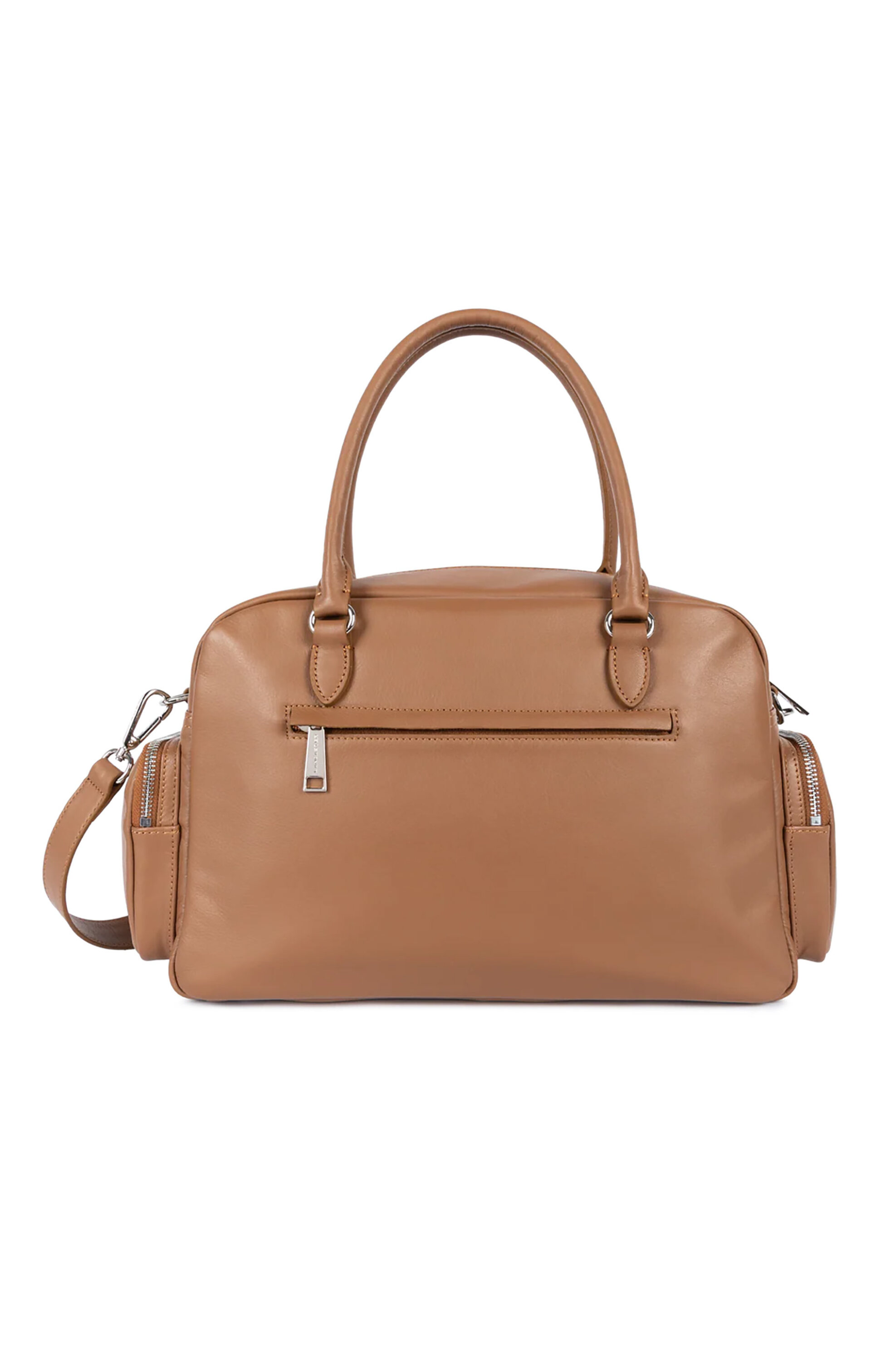 LANCASTER BAGS Lancaster γυναικεία δερμάτινη τσάντα χειρός "Soft Caramela" - 576-008 Ταμπά - 3