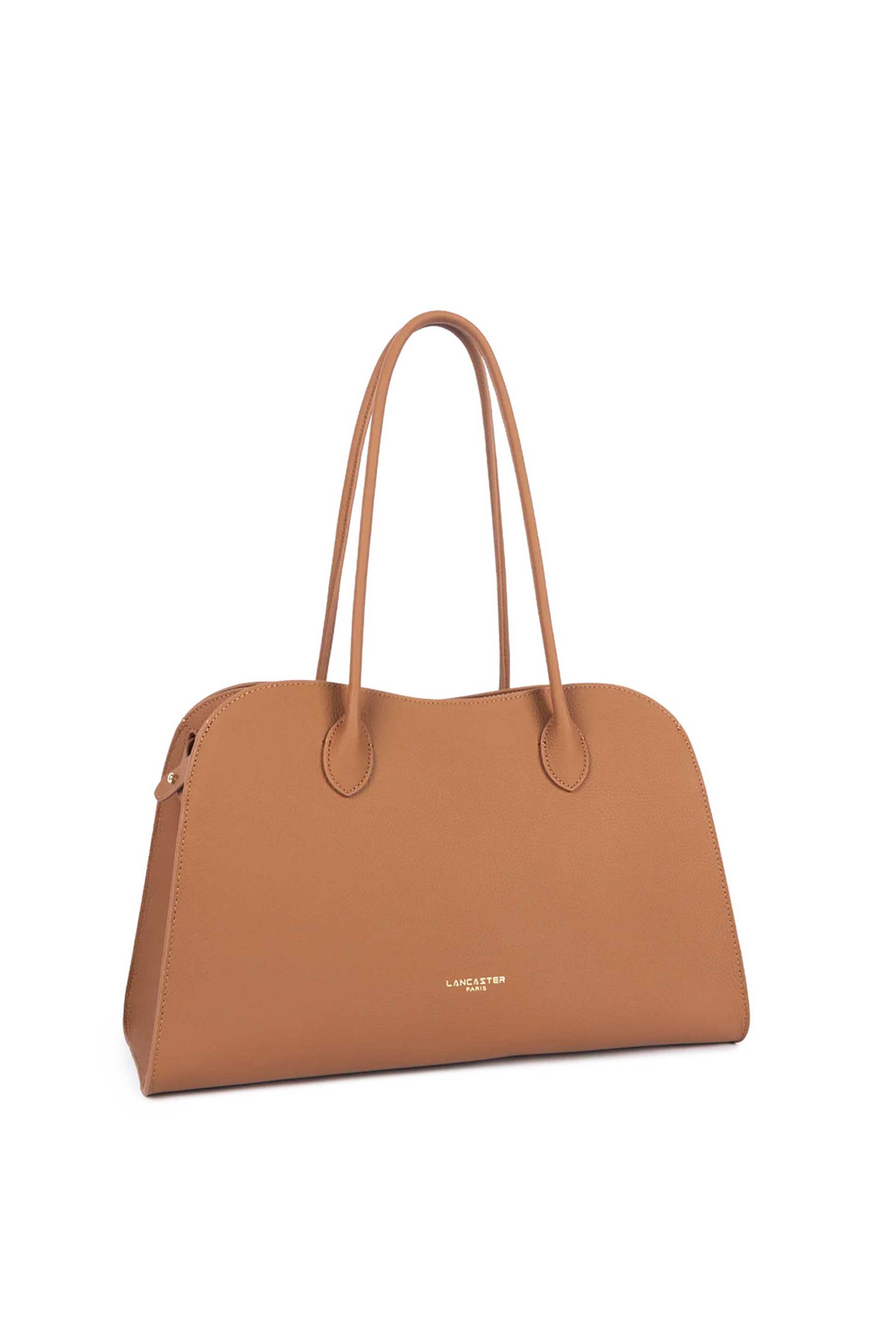 LANCASTER BAGS Lancaster γυναικεία δερμάτινη τσάντα tote "Toro Hopper Large" - 572-122 Ταμπά - 2