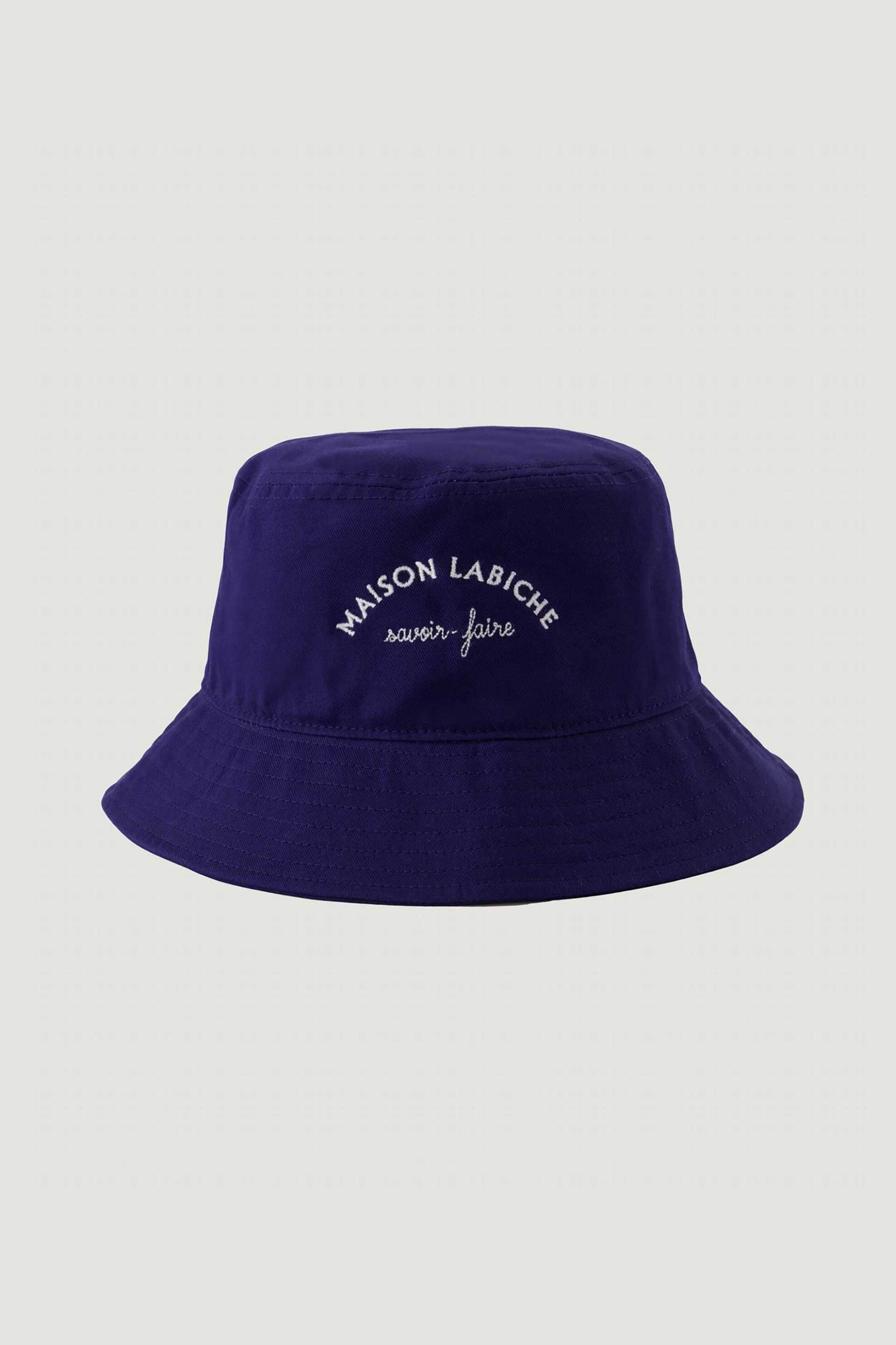 Ανδρική Μόδα > Ανδρικά Αξεσουάρ > Ανδρικά Καπέλα & Σκούφοι Maison Labiche ανδρικό bucket καπέλο με κεντημένο λογότυπο "Joffre" - SAJOFFREMLB Μπλε Σκούρο