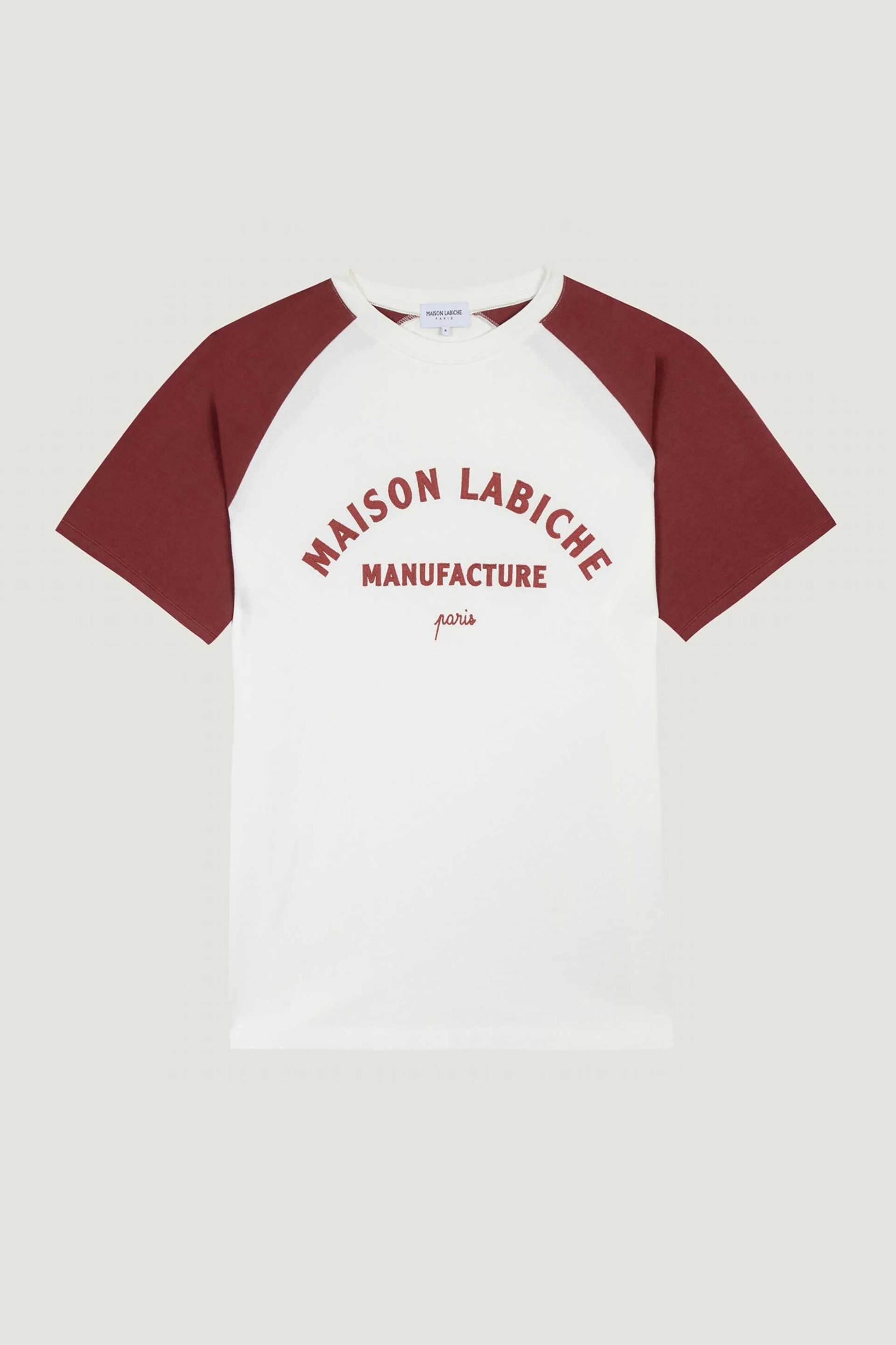 Maison Labiche ανδρικό T-shirt με τύπωμα "Giafferi" - SMGIAFFERIMANUP Λευκό φωτογραφία