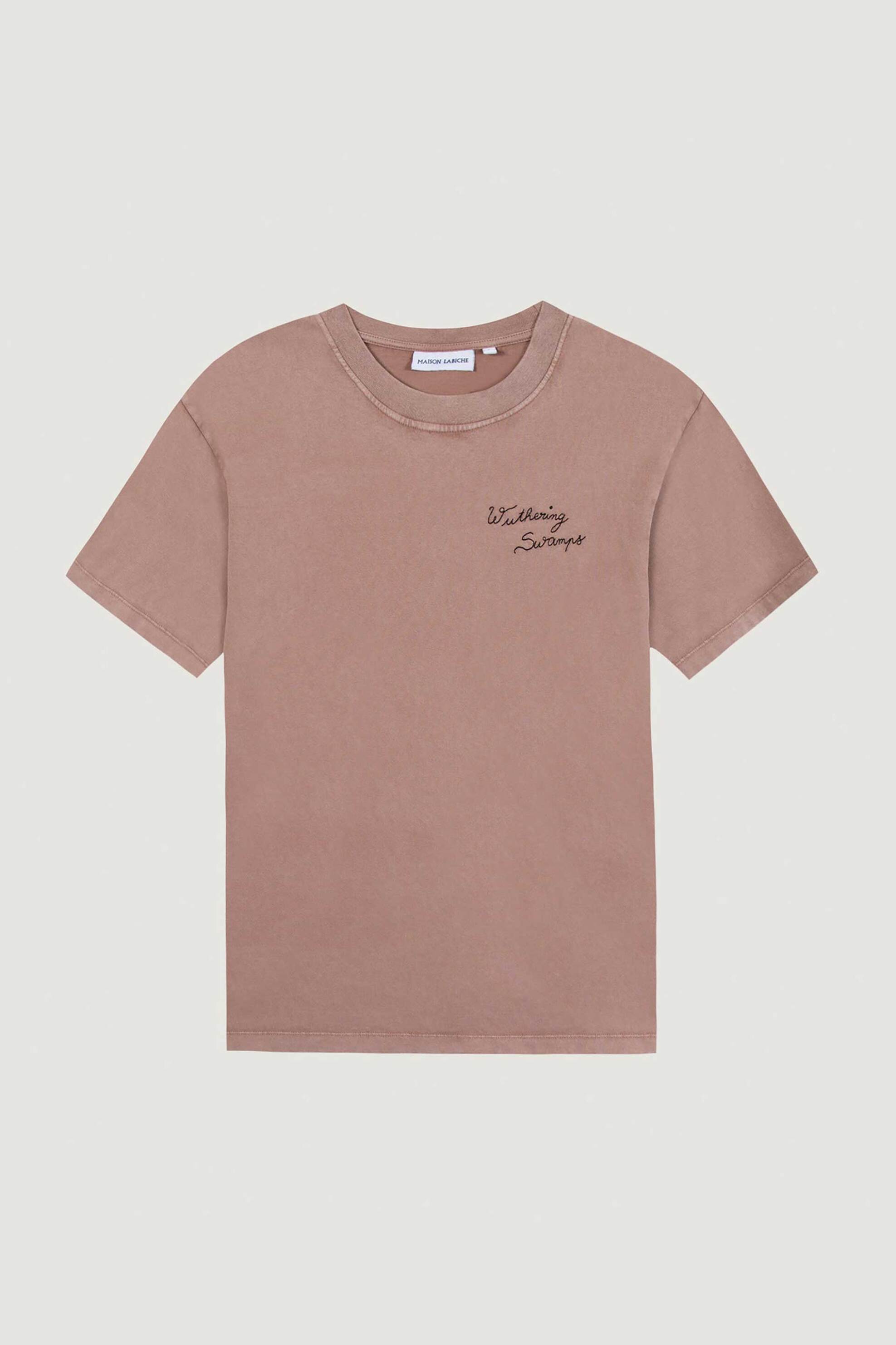 Maison Labiche γυναικείο T-shirt με lettering και print