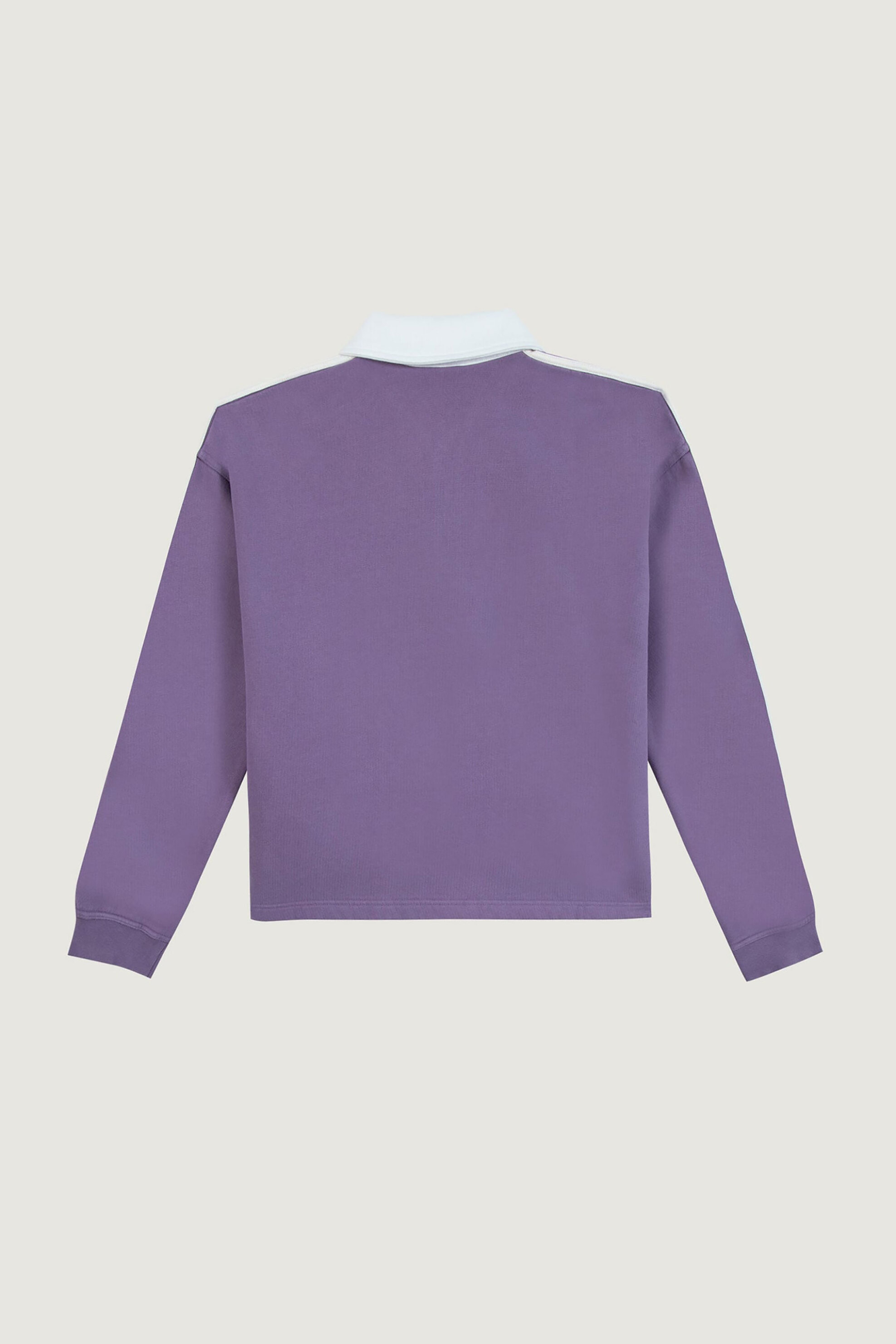 Maison Labiche γυναικεία μπλούζα φούτερ με lettering "Αmour" - YWCEPRELABICHE Μοβ φωτογραφία