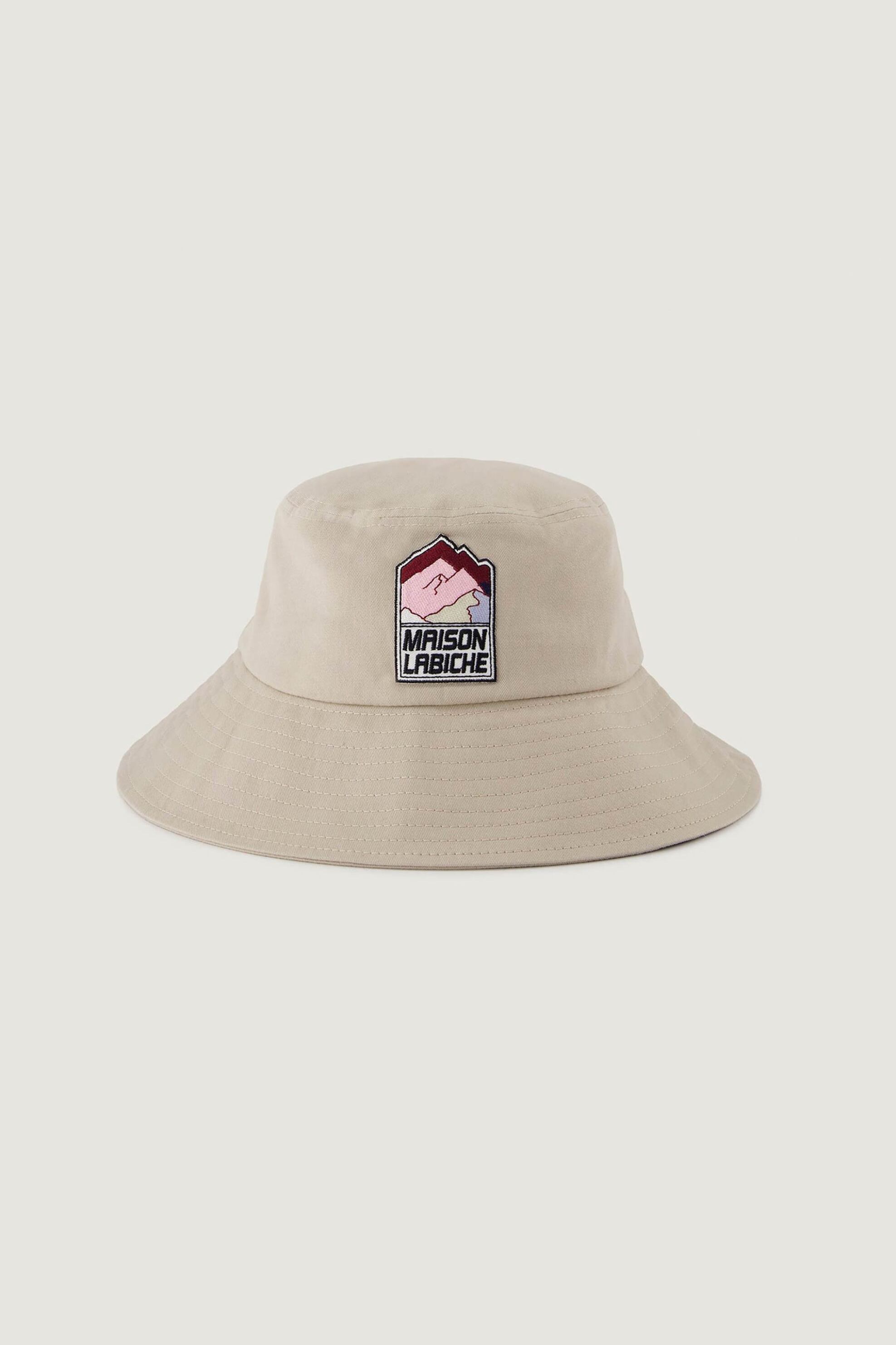 Maison Labiche γυναικείο καπέλο bucket με logo patch "Patch Moutain" | ONE SIZE
