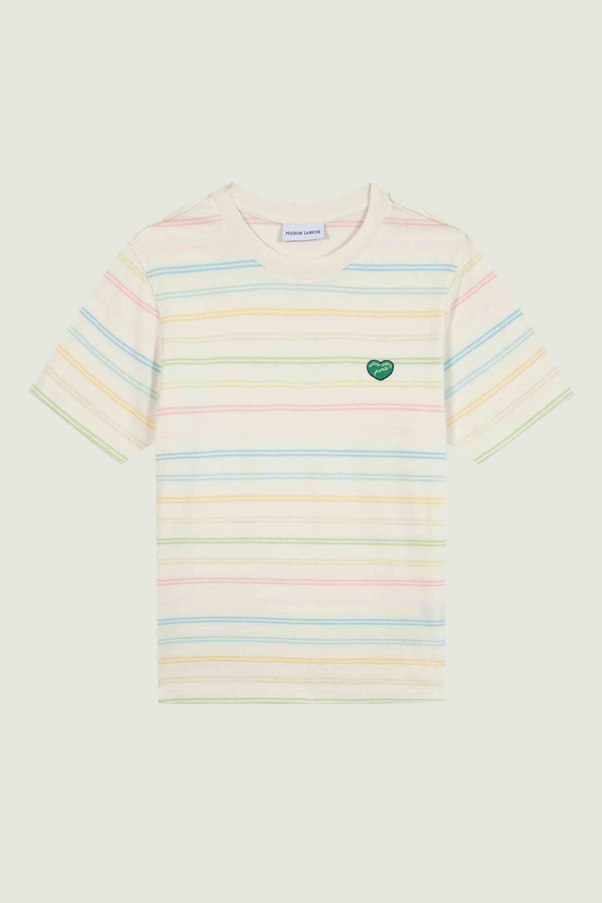 MAISON LABICHE Maison Labiche γυναικείο βαμβακερό T-shirt με ριγέ σχέδιο 