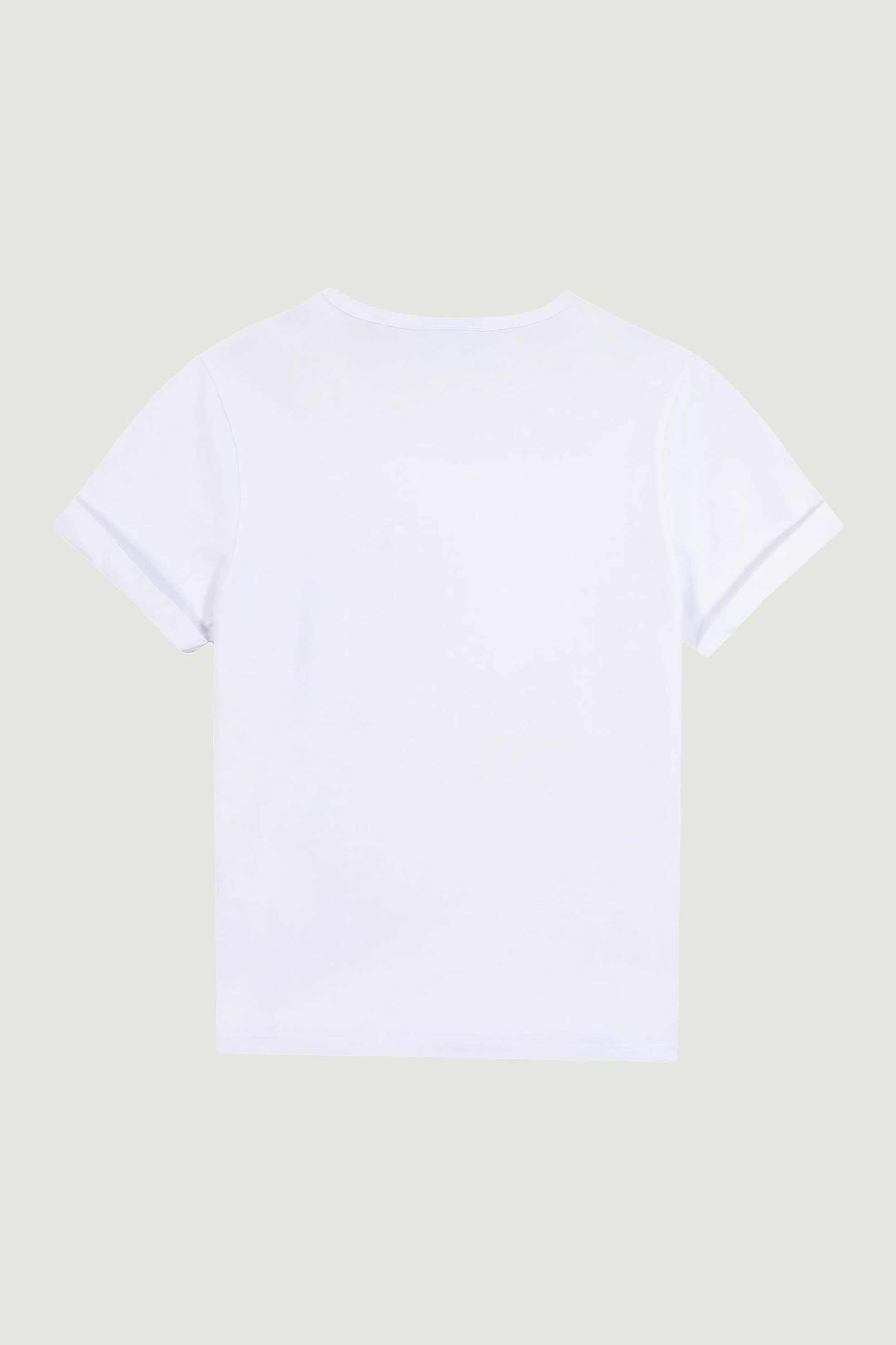 Maison Labiche Γυναικείο T-Shirt Μονόχρωμο με Κεντημένο Lettering Overcaffeinated - Aawpoitouoverca Λευκό