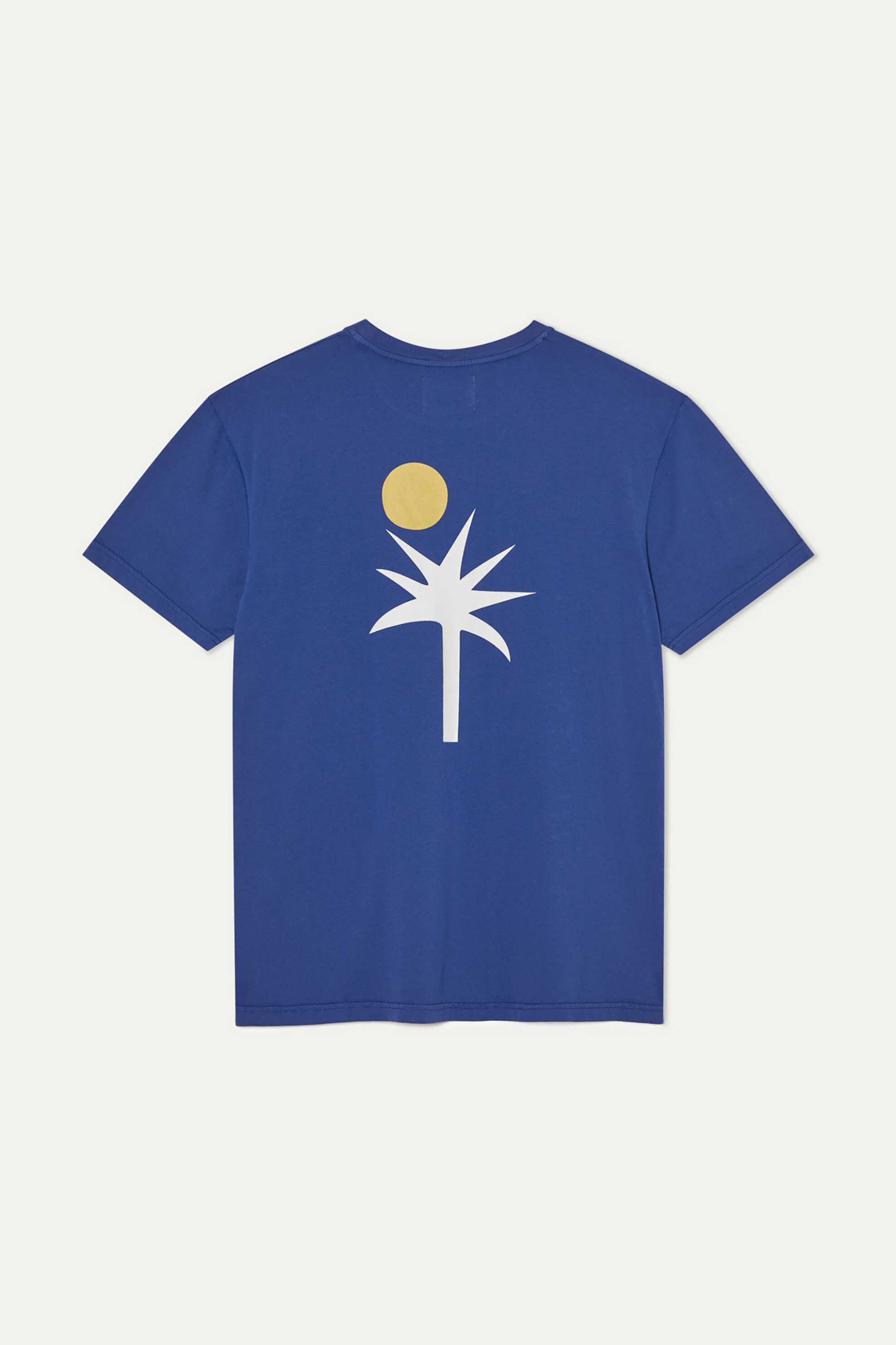 Ανδρική Μόδα > Ανδρικά Ρούχα > Ανδρικές Μπλούζες > Ανδρικά T-Shirts La Paz ανδρικό T-shirt με λογότυπο και print στο πίσω μέρος Regular Fit "Dantas" - SS24008022059 Μπλε