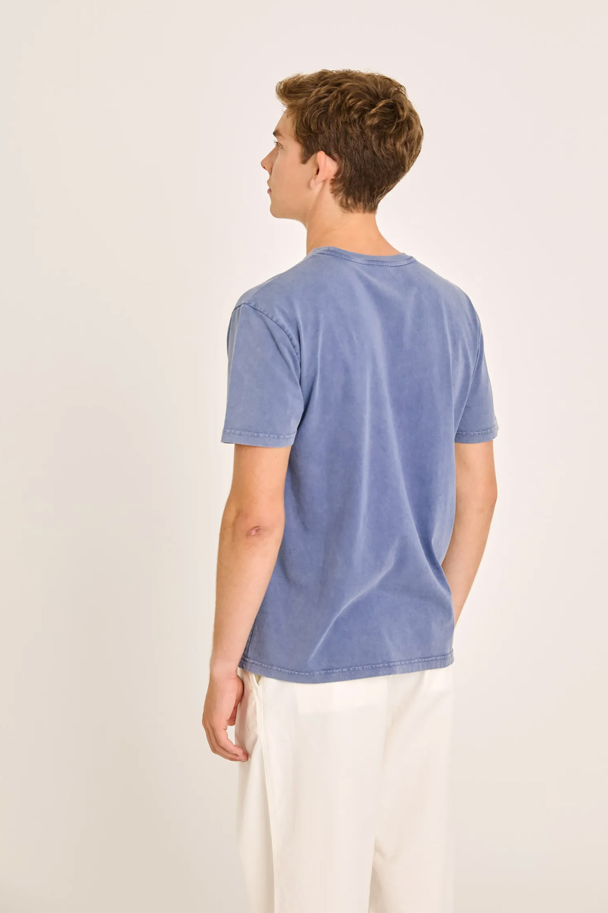 La Paz ανδρικό T-shirt με logo print "Dantas" - SS25008022063 Μπλε Σκούρο φωτογραφία