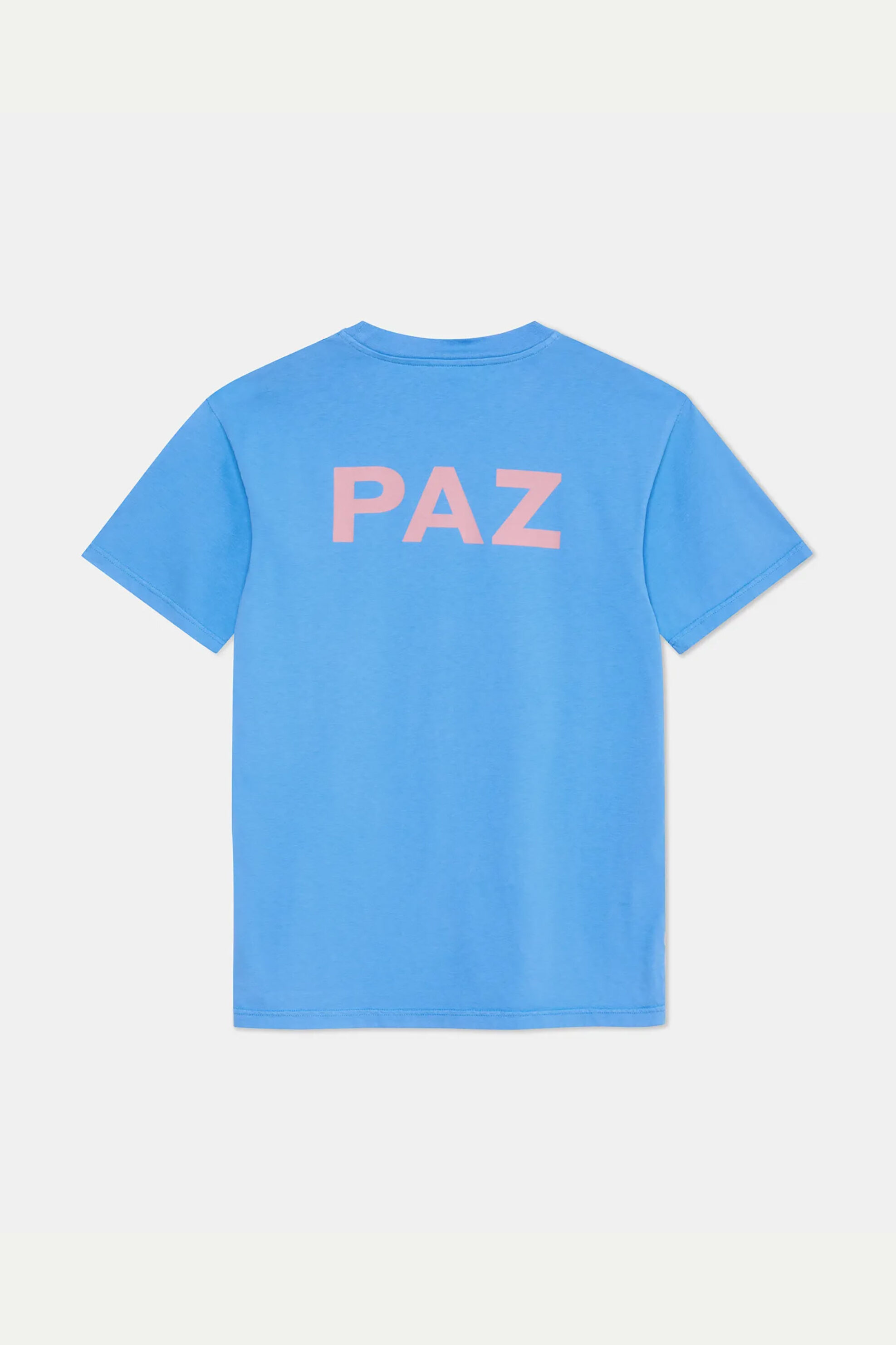 La Paz ανδρικό T-shirt μονόχρωμο με λογότυπο "Botelho" - SS25008208052 Γαλάζιο φωτογραφία