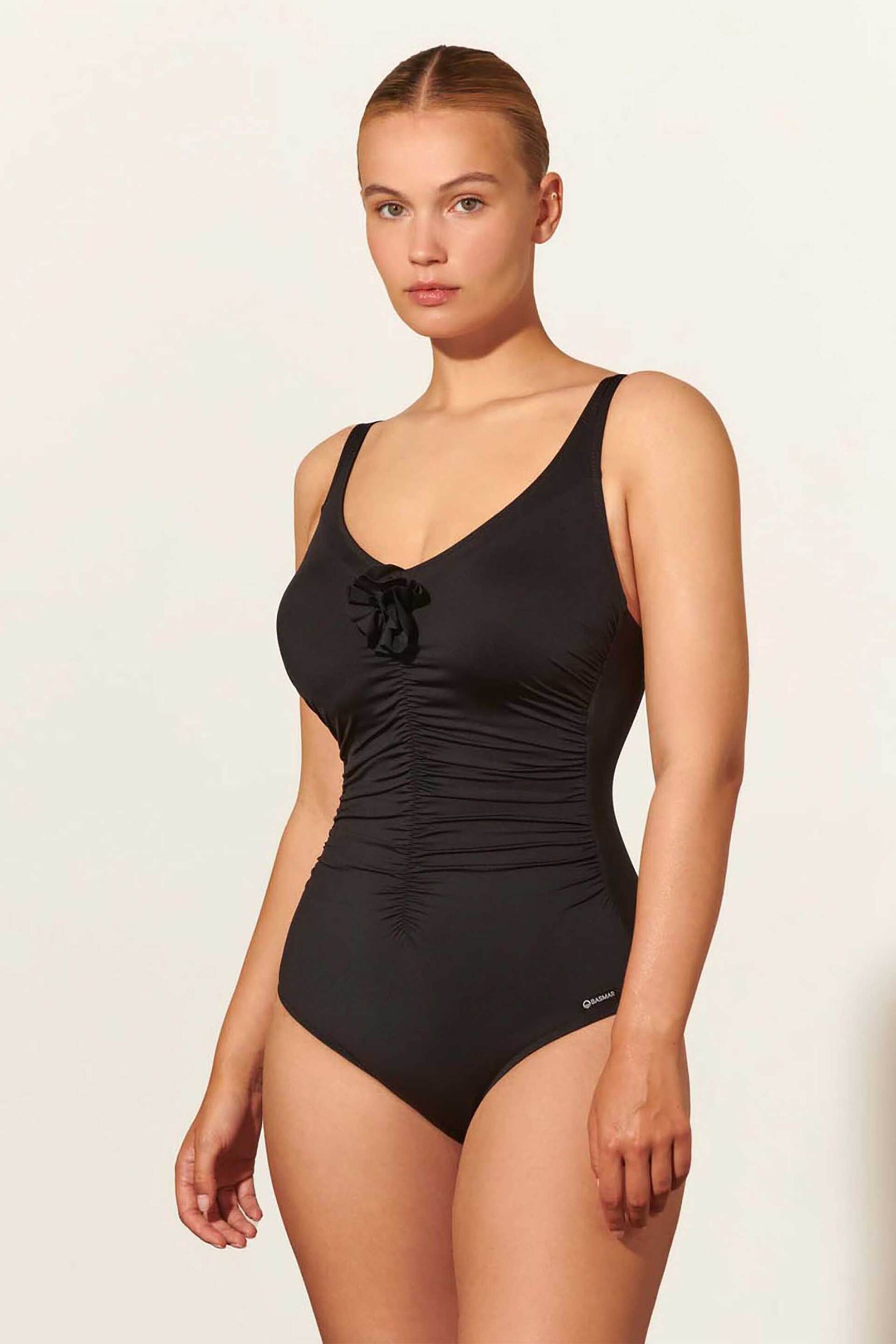 BASMAR Basmar γυναικείο ολόσωμο μαγιό Cup D "Amaris" - 2602B75D Μαύρο