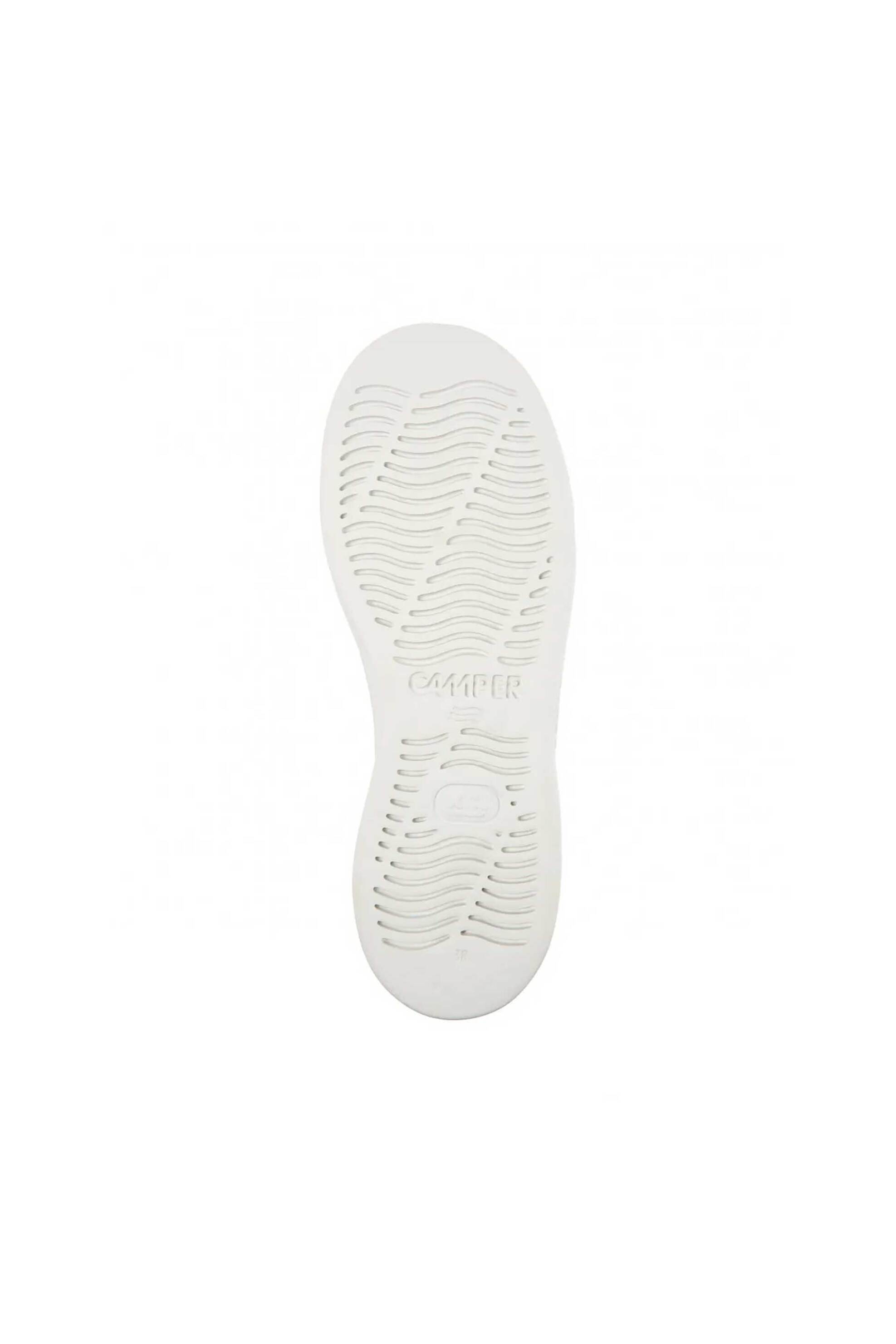 Camper Γυναικεία Δερμάτινα Sneakers Μονόχρωμα με Διάτρητο Σχέδιο Runner Up - K201624-006 Λευκό
