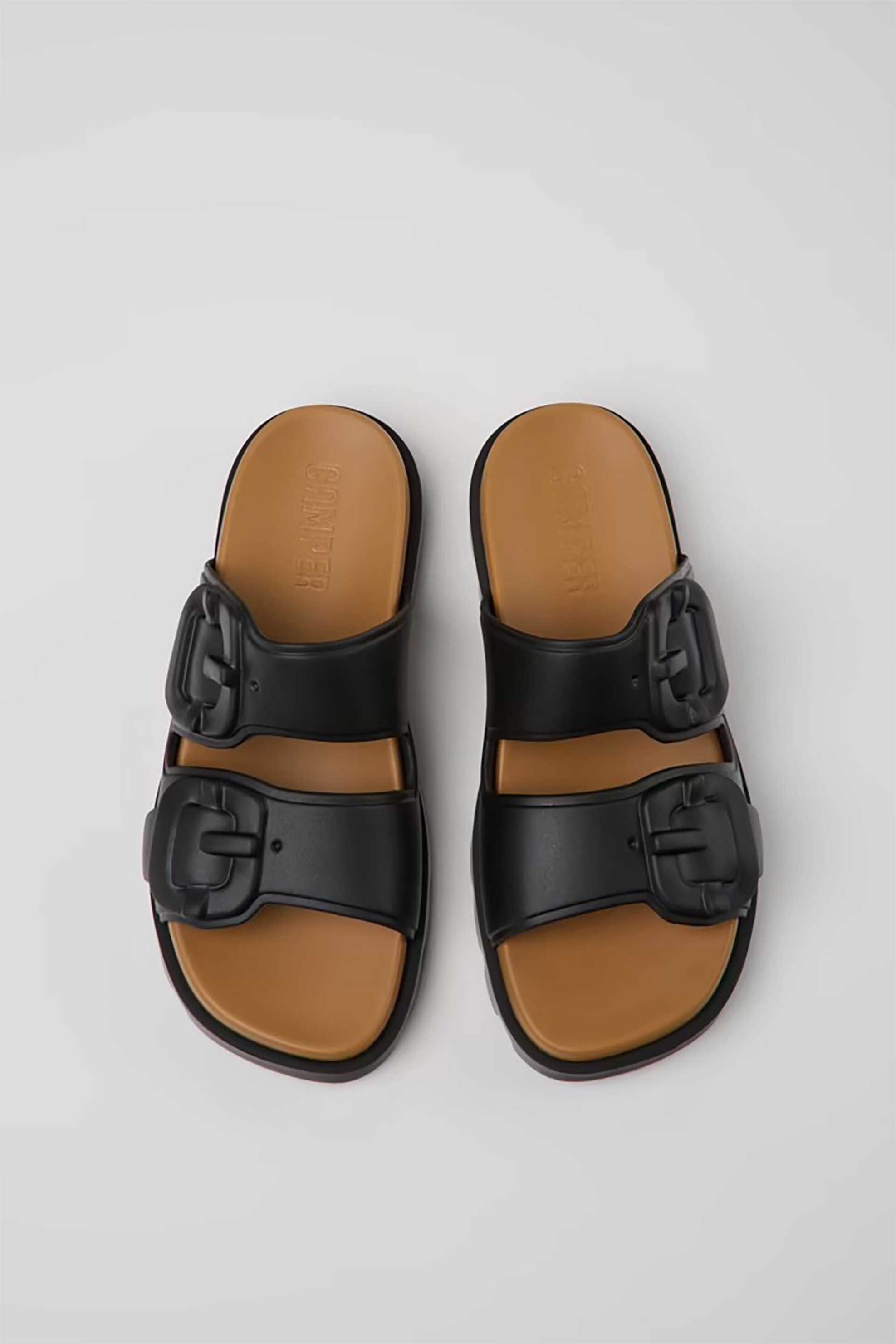 CAMPER Camper γυναικεία πέδιλα "Brutus Sandal" - K201792-001 Μαύρο - 2