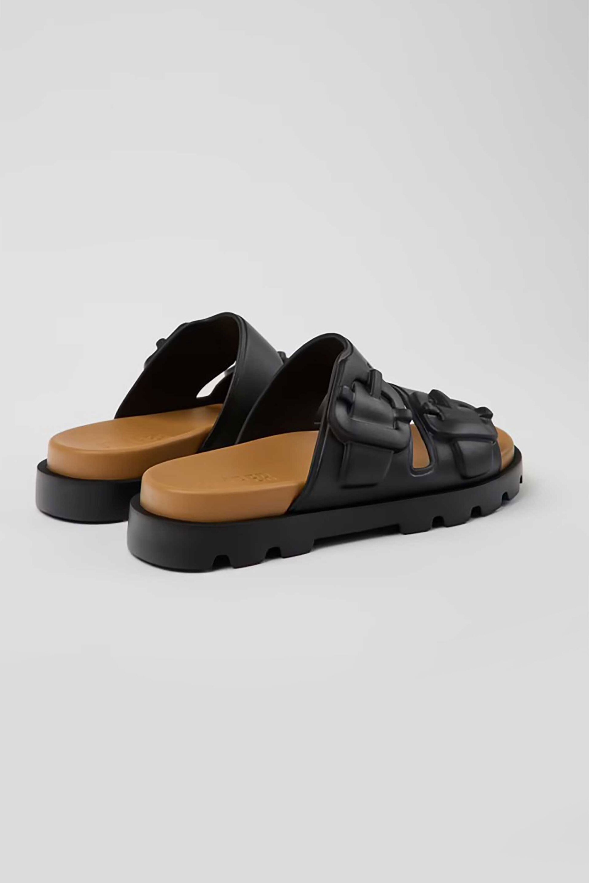 CAMPER Camper γυναικεία πέδιλα "Brutus Sandal" - K201792-001 Μαύρο - 3