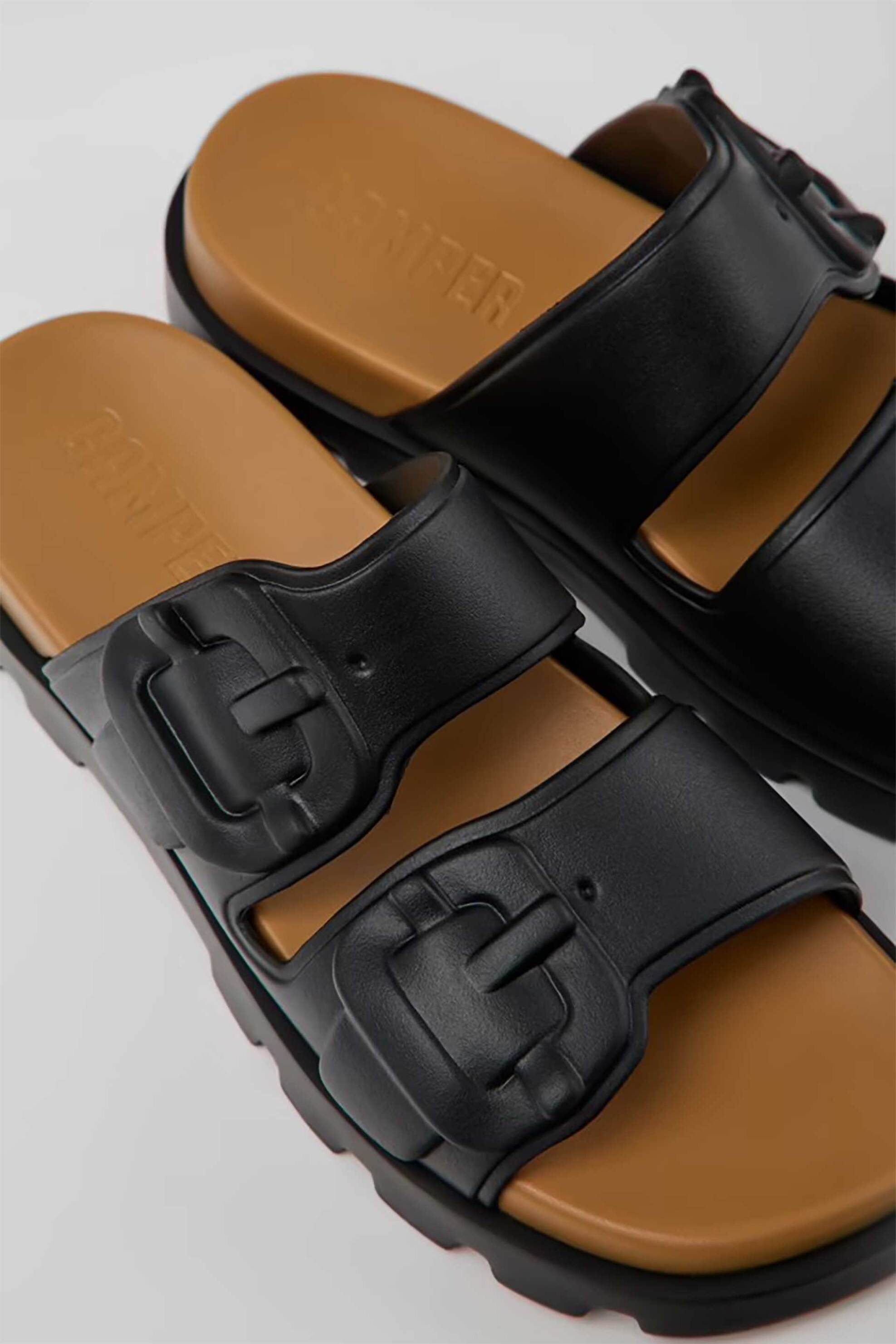 CAMPER Camper γυναικεία πέδιλα "Brutus Sandal" - K201792-001 Μαύρο - 4