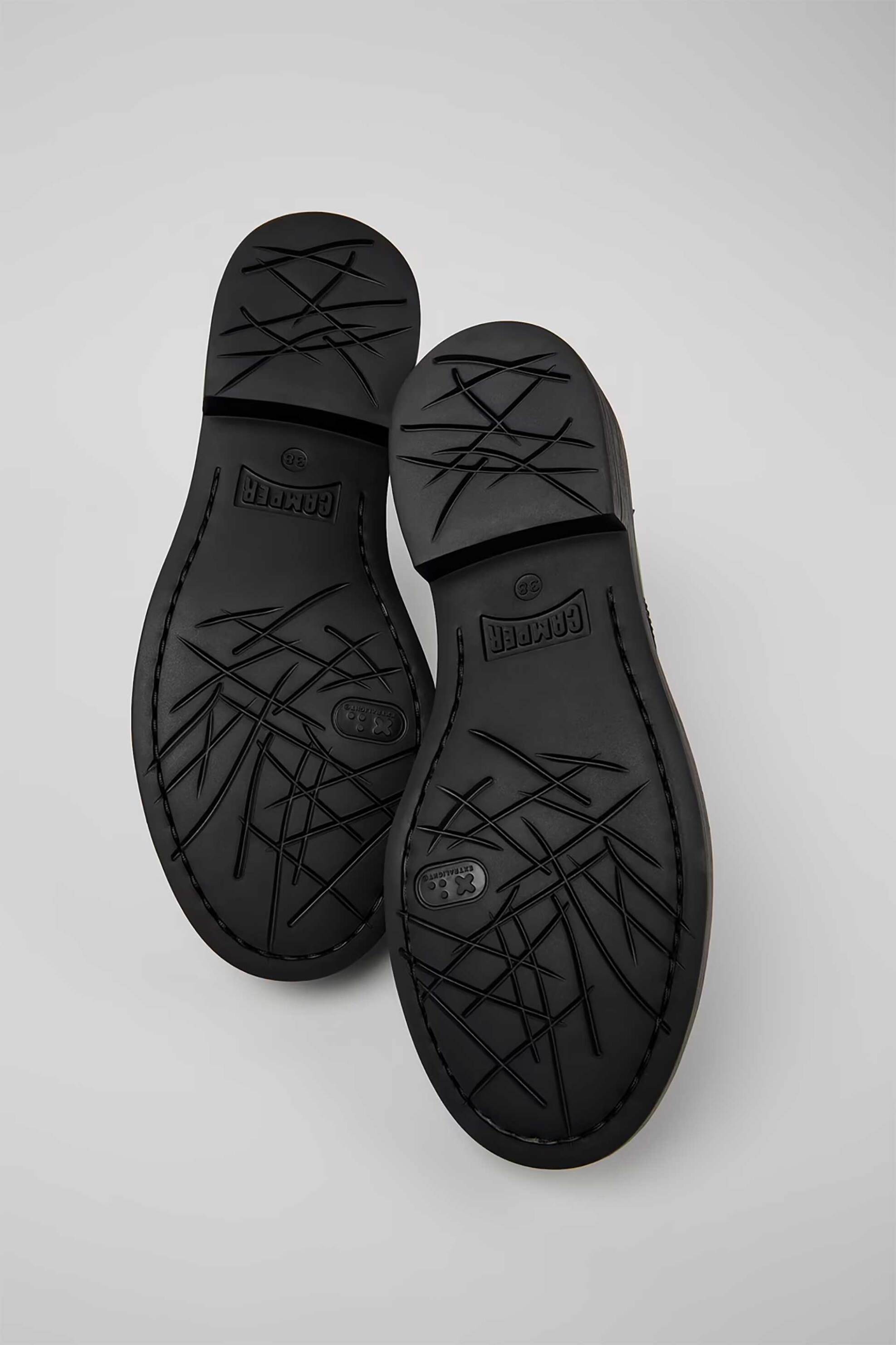 Camper γυναικεία δερμάτινα παπούτσια oxford "Dean" - K201684-001 Μαύρο φωτογραφία