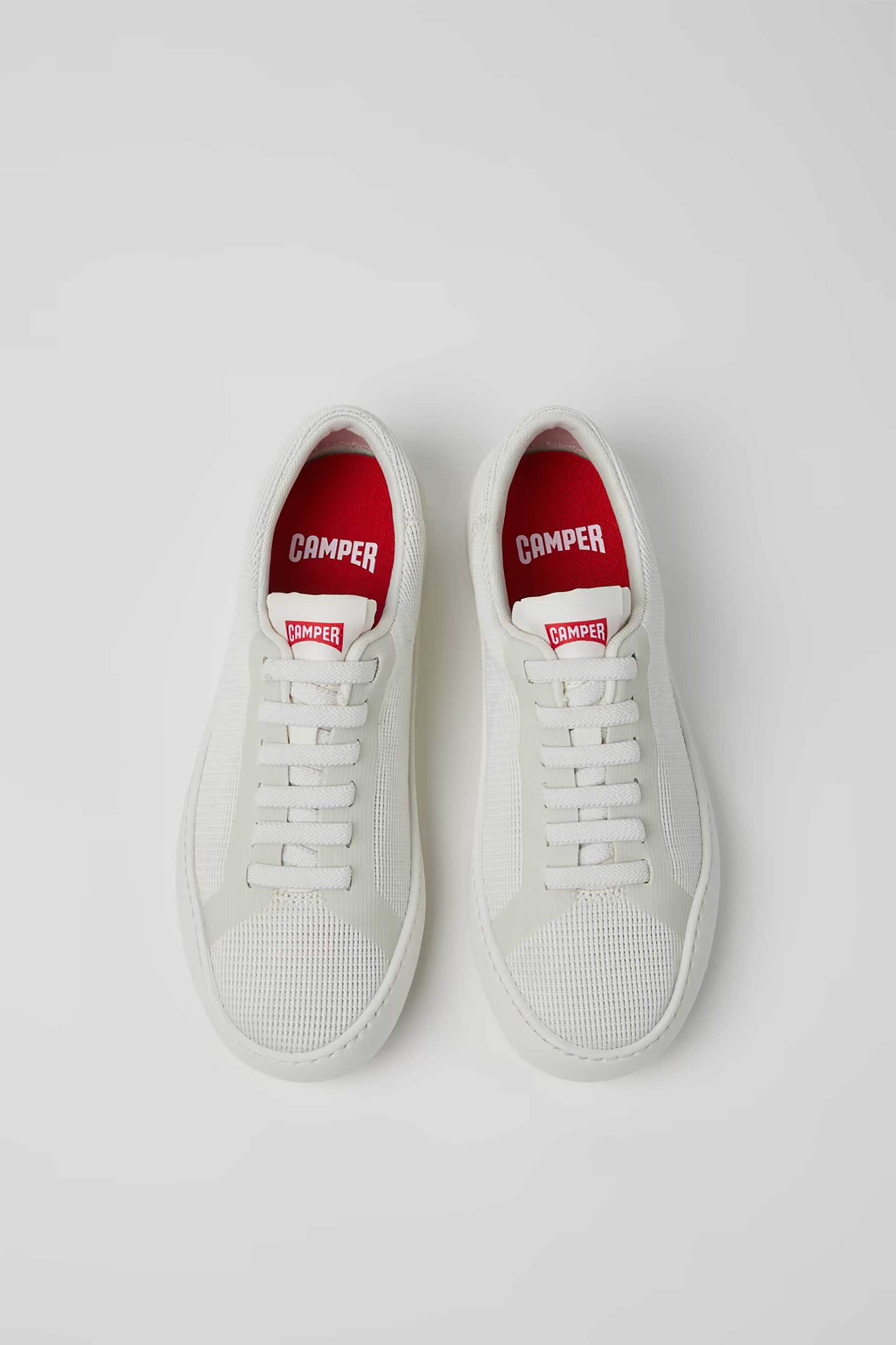 Camper Γυναικεία Sneakers με Κορδόνια Peu Touring - K201862-002 Λευκό