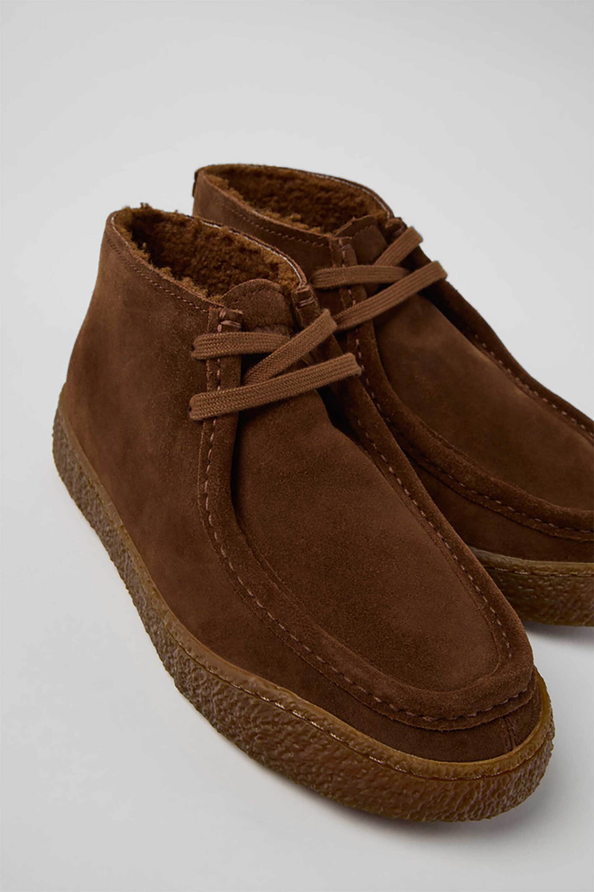 Camper γυναικεία suede μποτάκια 