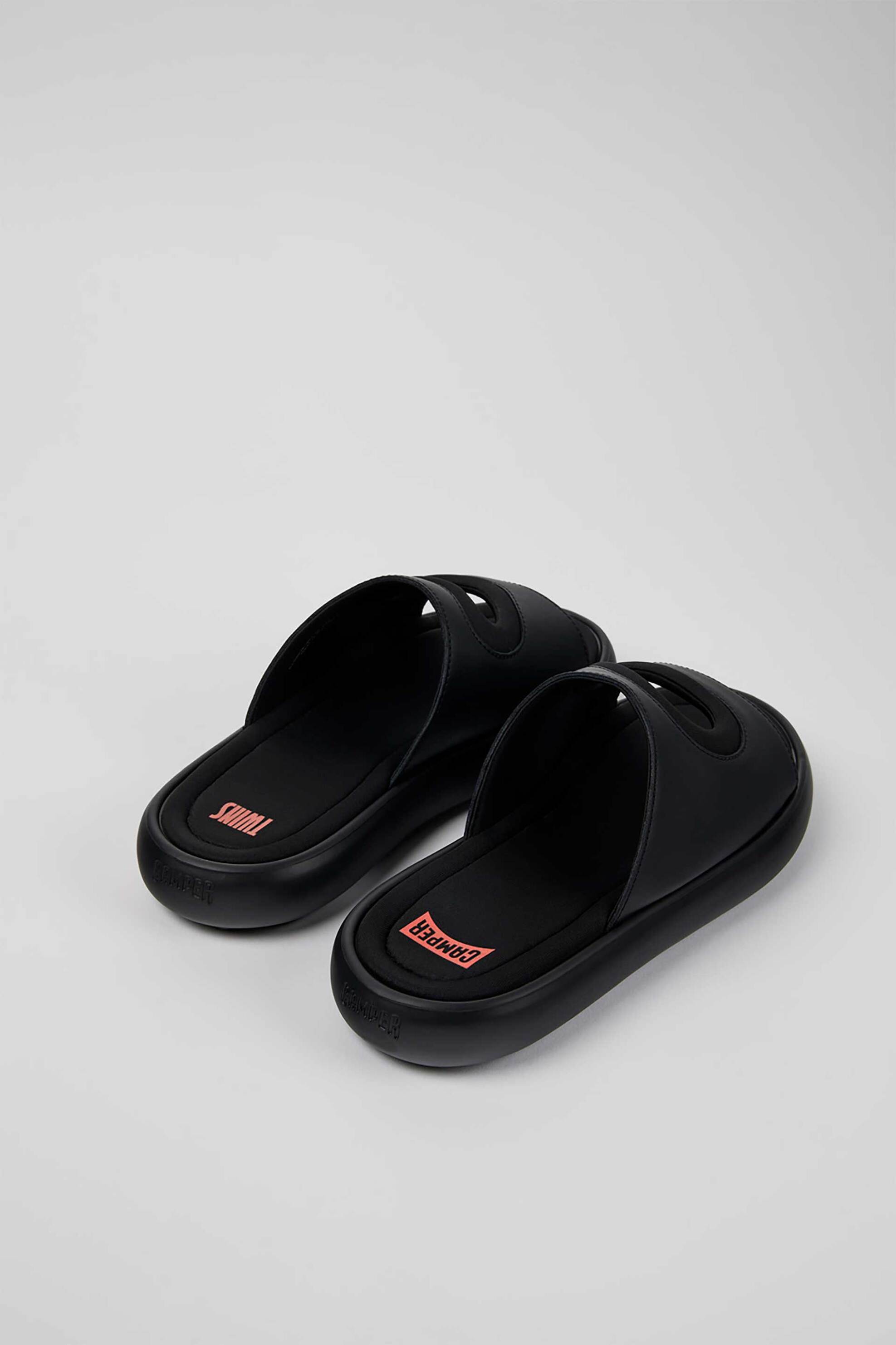 Camper Ανδρικές Παντόφλες Twins - K100939-001 Μαύρο