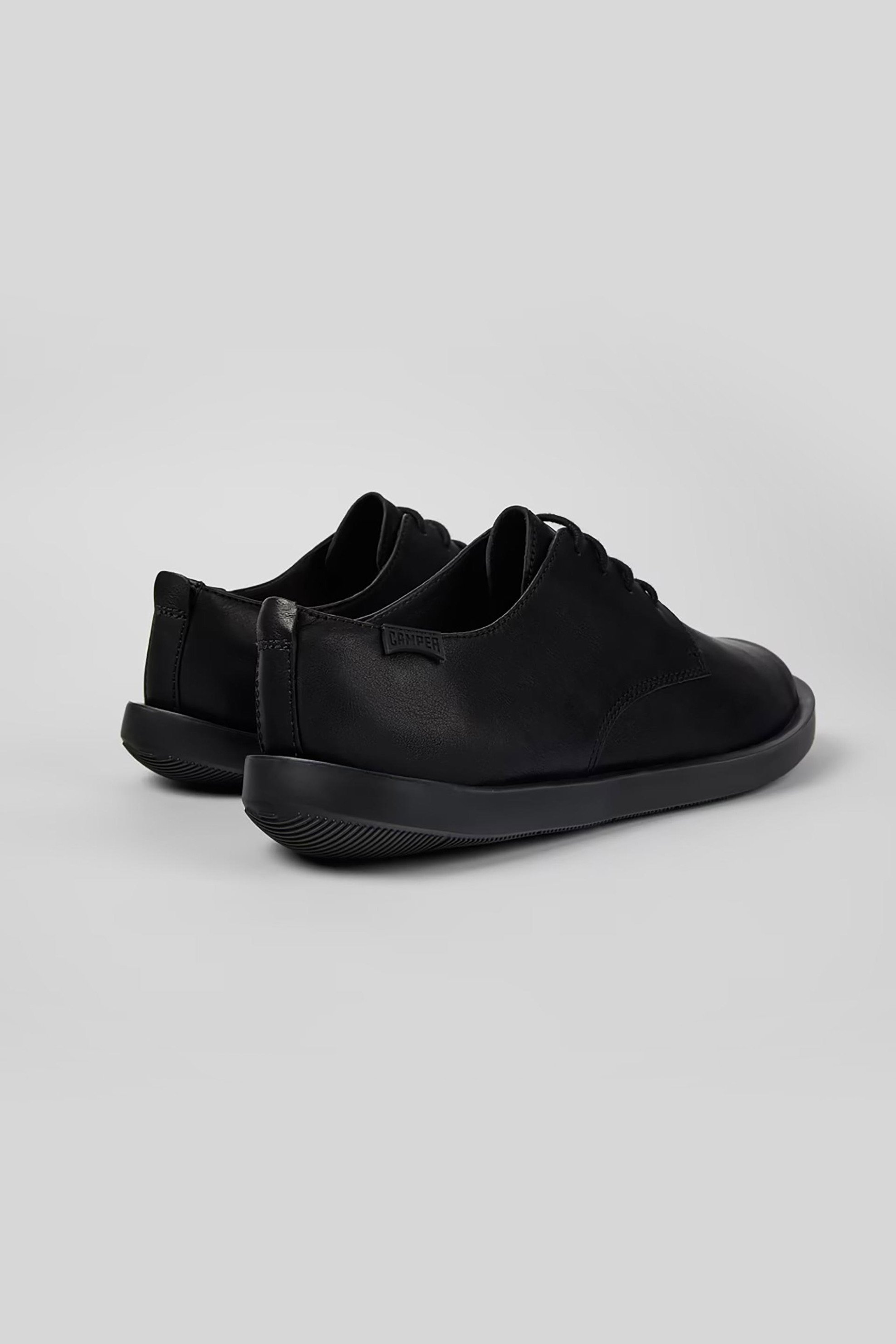 Camper ανδρικά δερμάτινα παπούτσια oxford "Wagon" - K100669-018 Μαύρο φωτογραφία