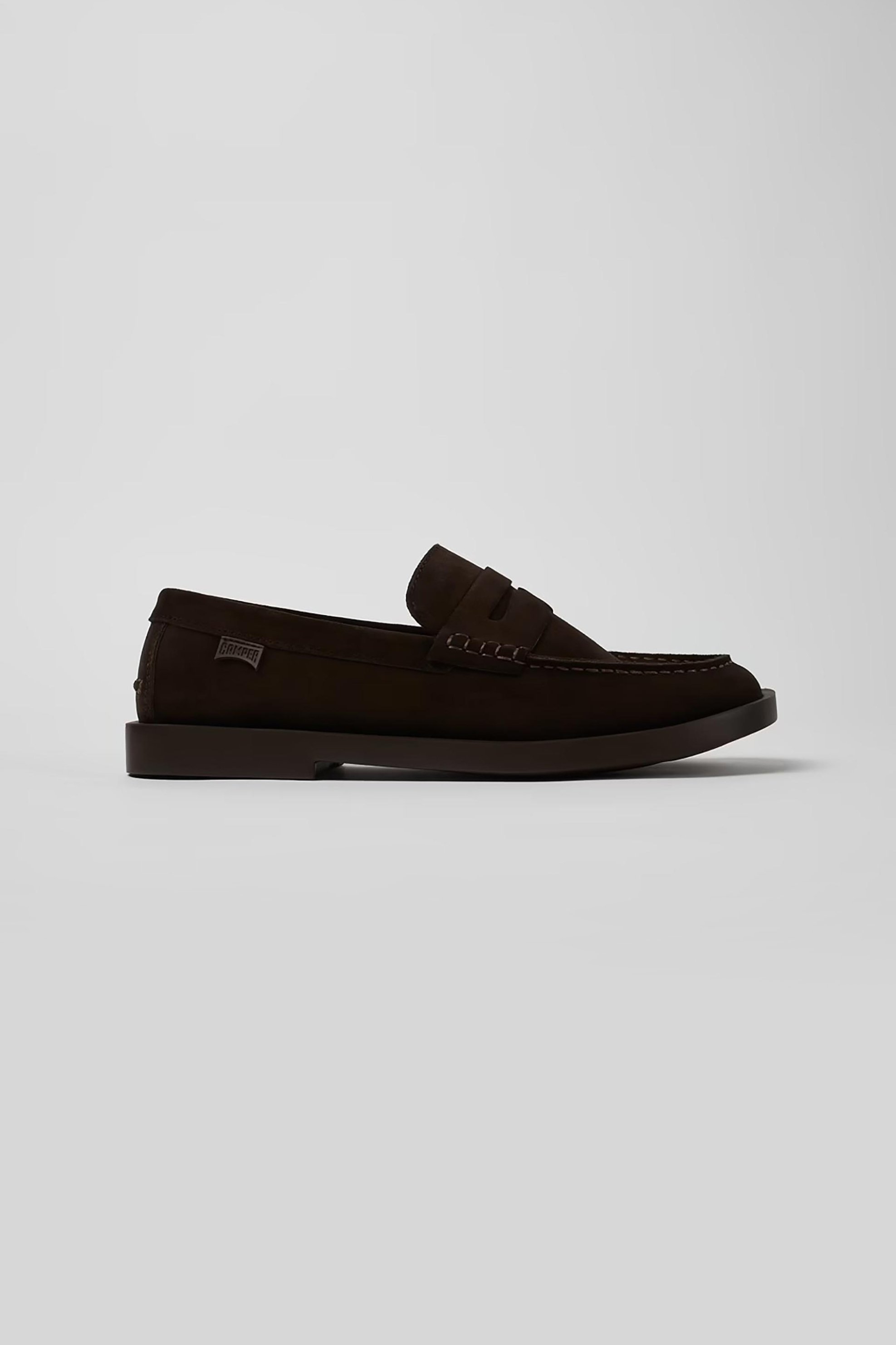 Camper ανδρικά suede μοκασίνια "Don" - K101014-001 Καφέ