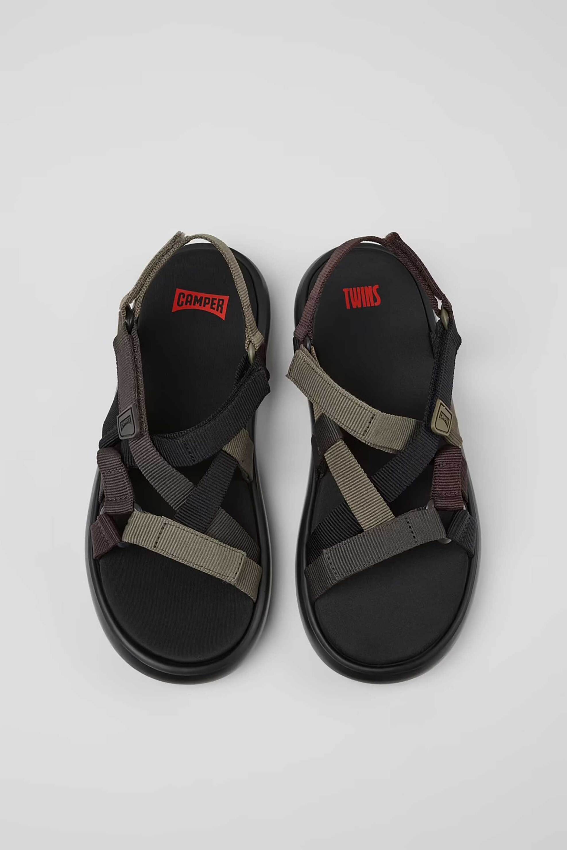 Camper Ανδρικά Σανδάλια Twins - K101031-001 Χακί