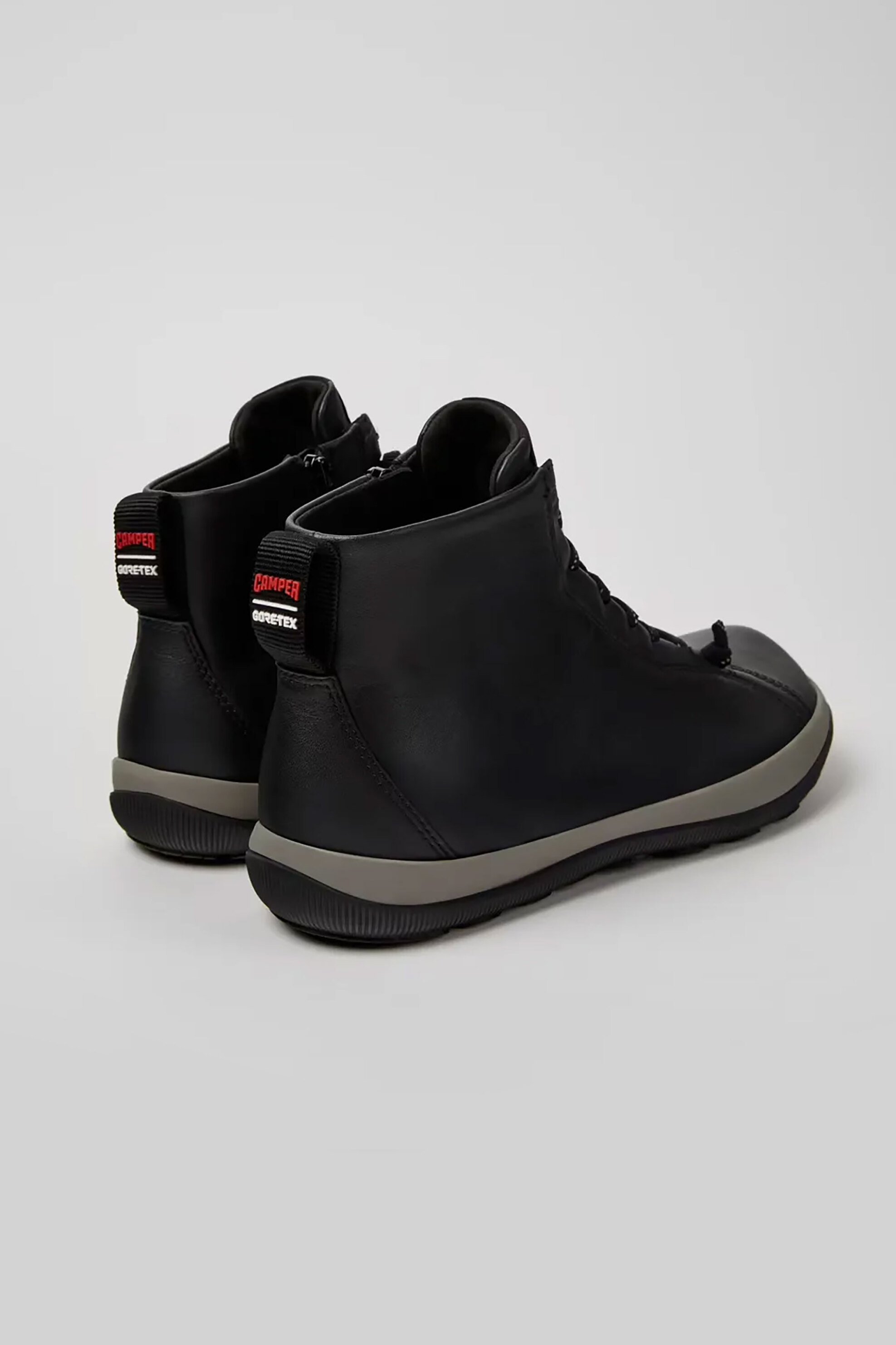 Camper ανδρικά δερμάτινα μποτάκια "Peu Pista GM" - K300287-030 Μαύρο φωτογραφία