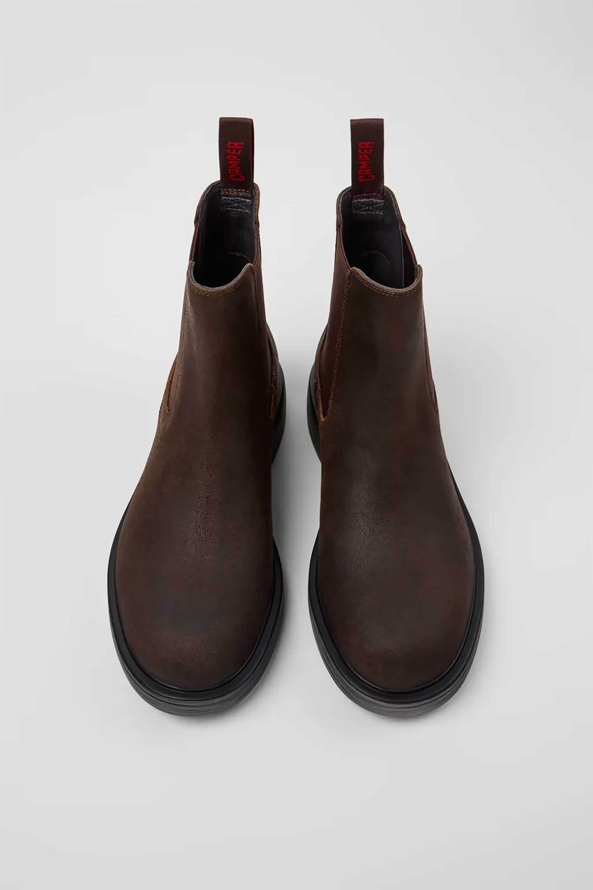 Camper ανδρικά δερμάτινα μποτάκια "Peu Pista GM" - K300492-004 Καφέ φωτογραφία
