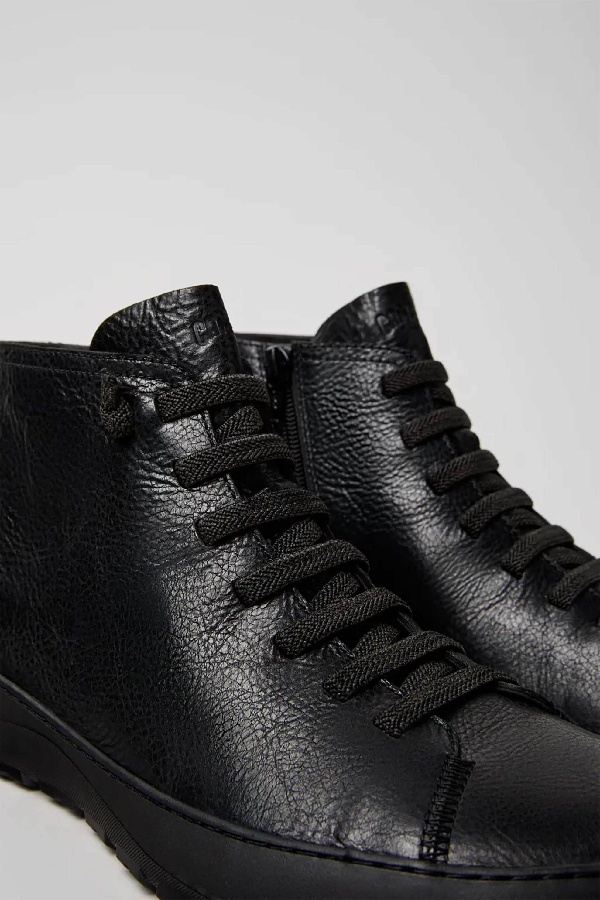 Camper ανδρικά δερμάτινα μποτάκια "Peu Serra" - K300541-001 Μαύρο φωτογραφία