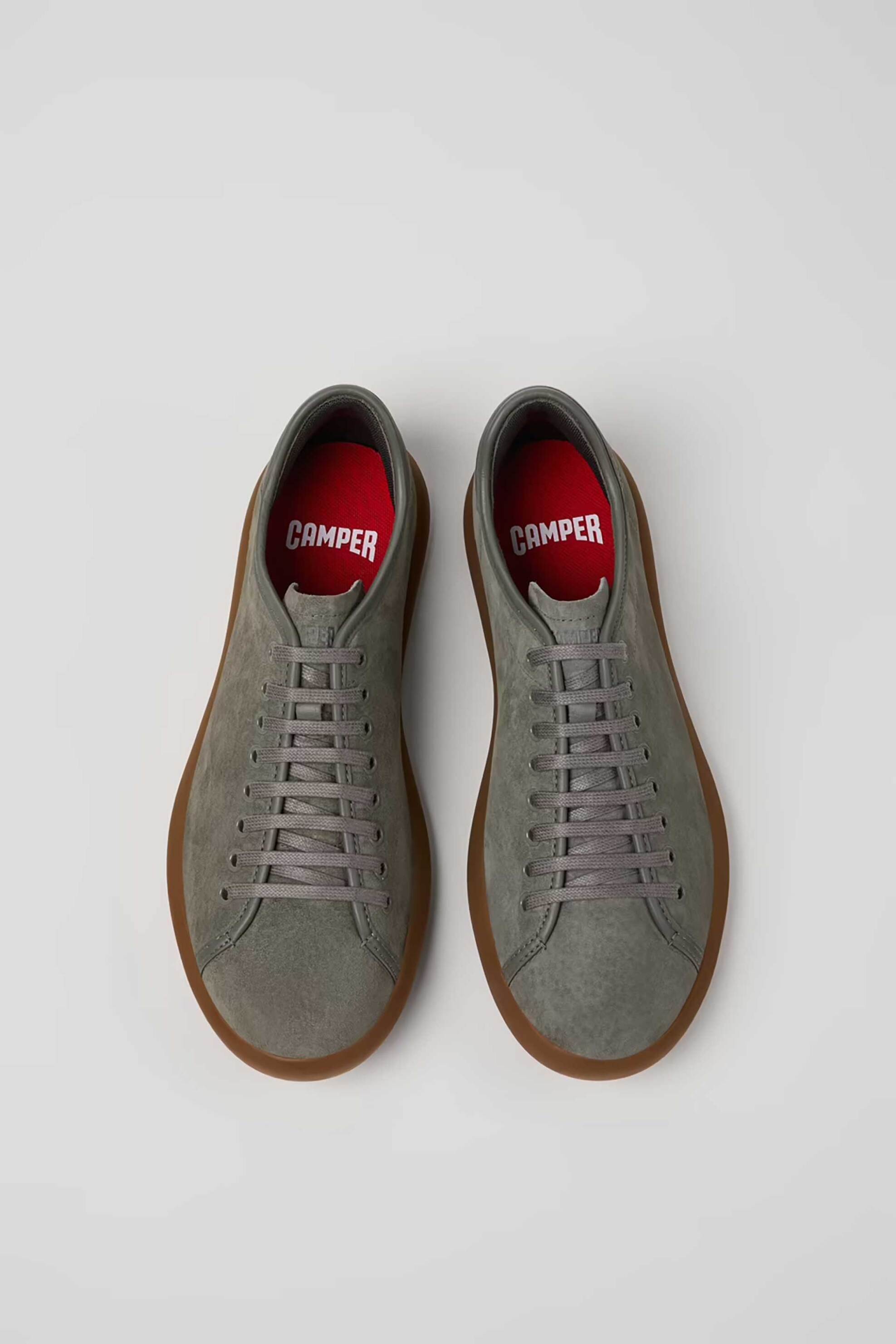 Camper Ανδρικά Nubuck Sneakers Pelotas Soller - K100974-017 Ανθρακί