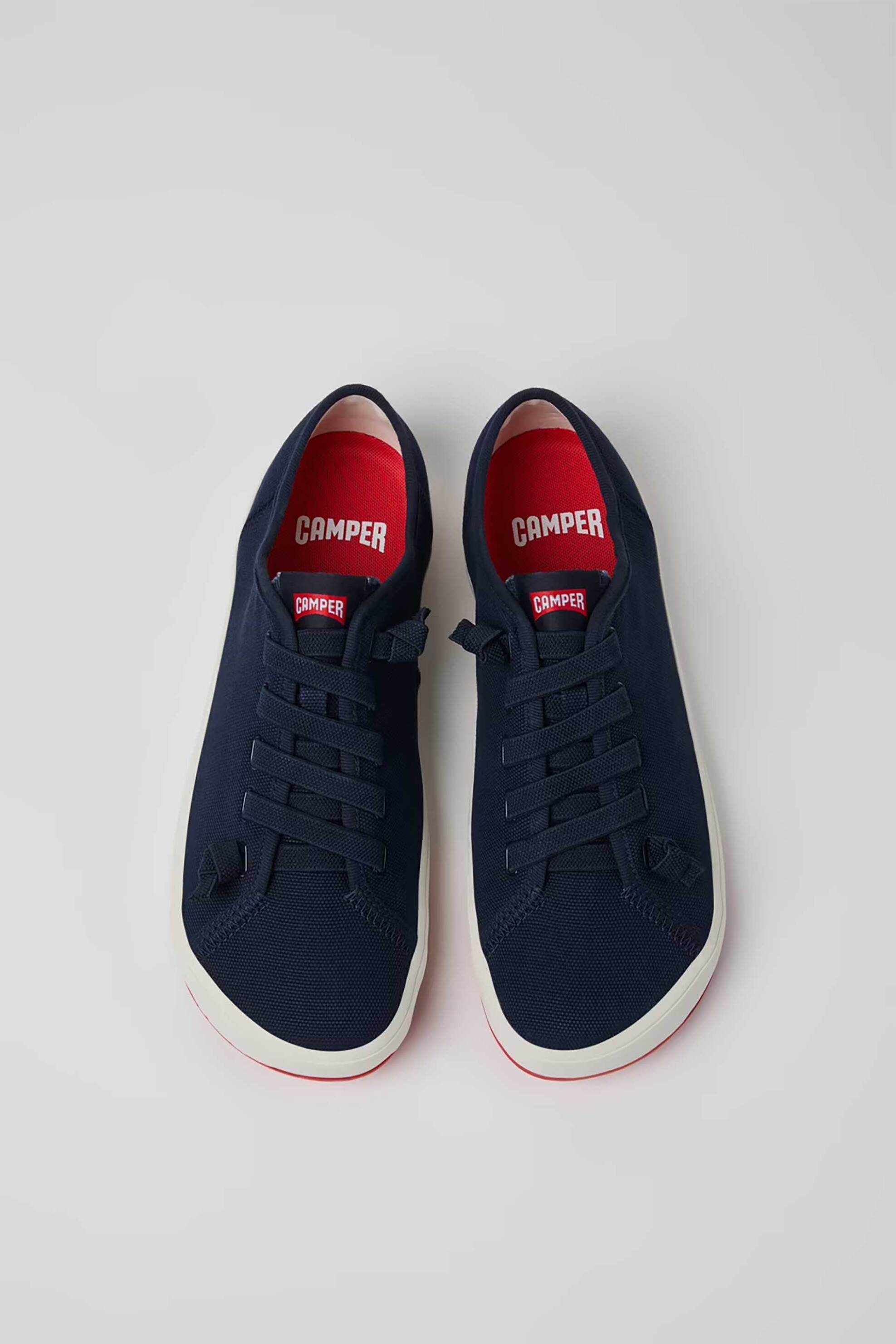 Camper Ανδρικά Βαμβακερά Sneakers Peu Rambla Ii - K101095-001 Μπλε Σκούρο
