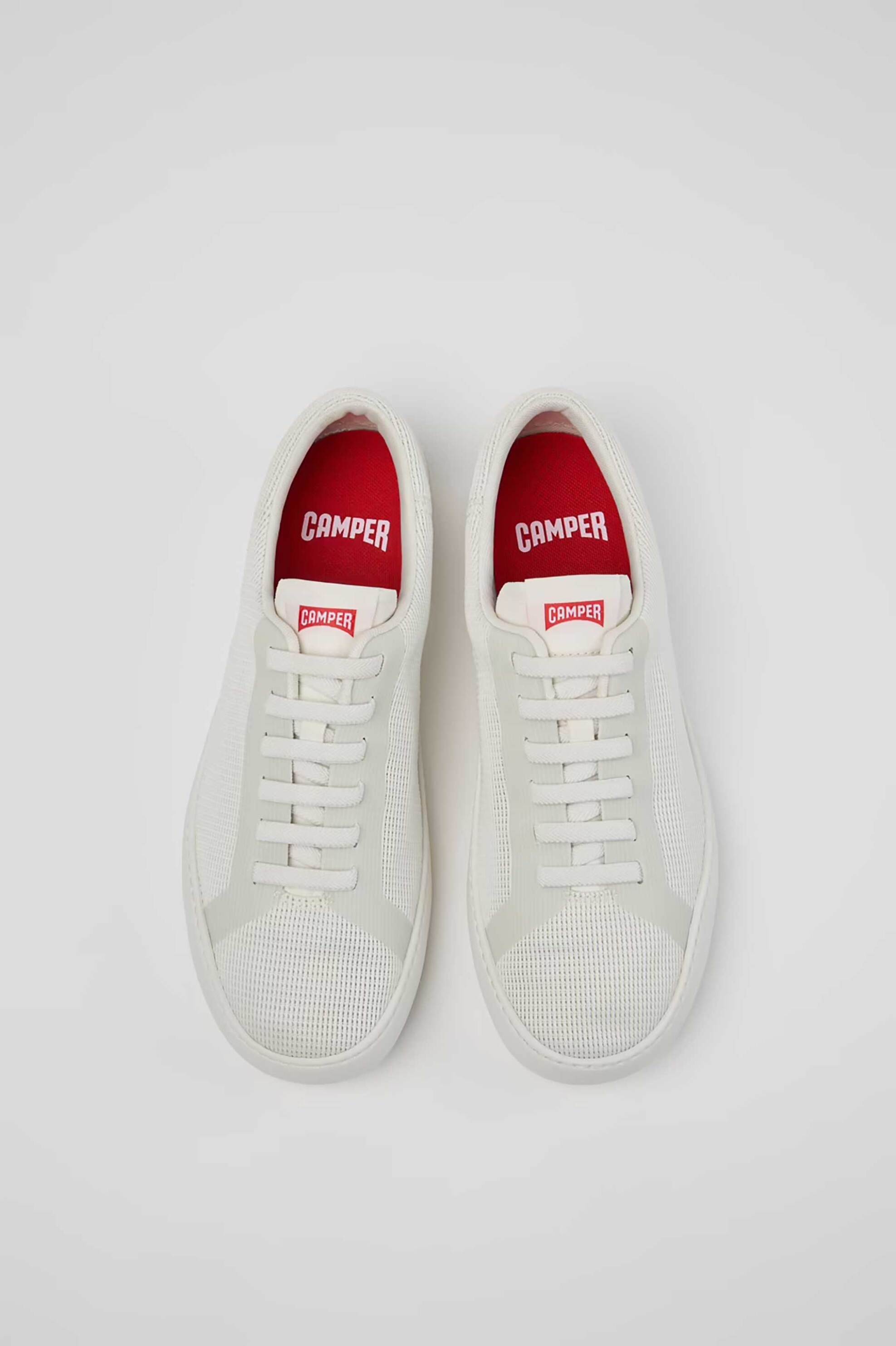 Camper Ανδρικά Sneakers με Λογότυπο Peu Touring - K101082-002 Λευκό