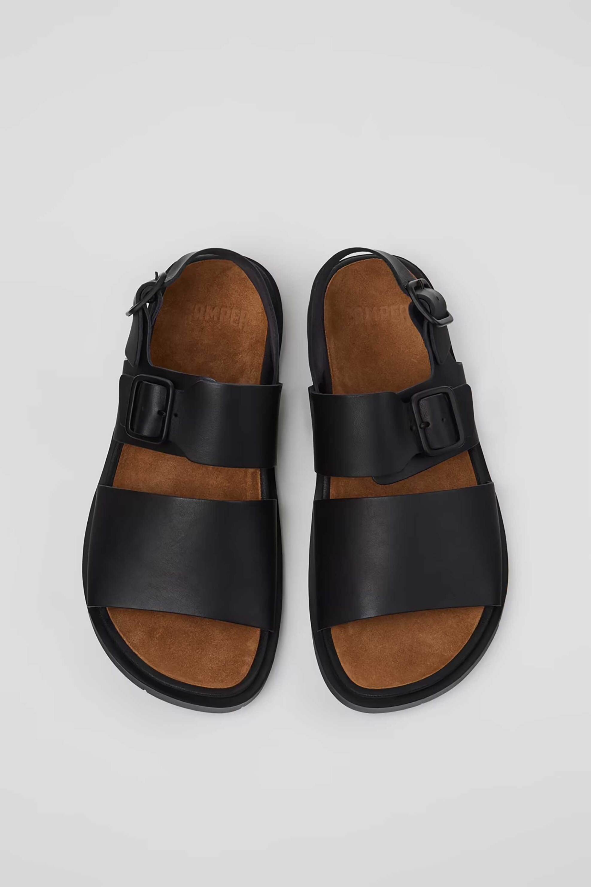 Camper Ανδρικά Σανδάλια Lluc Sandal - K101092-001 Μαύρο