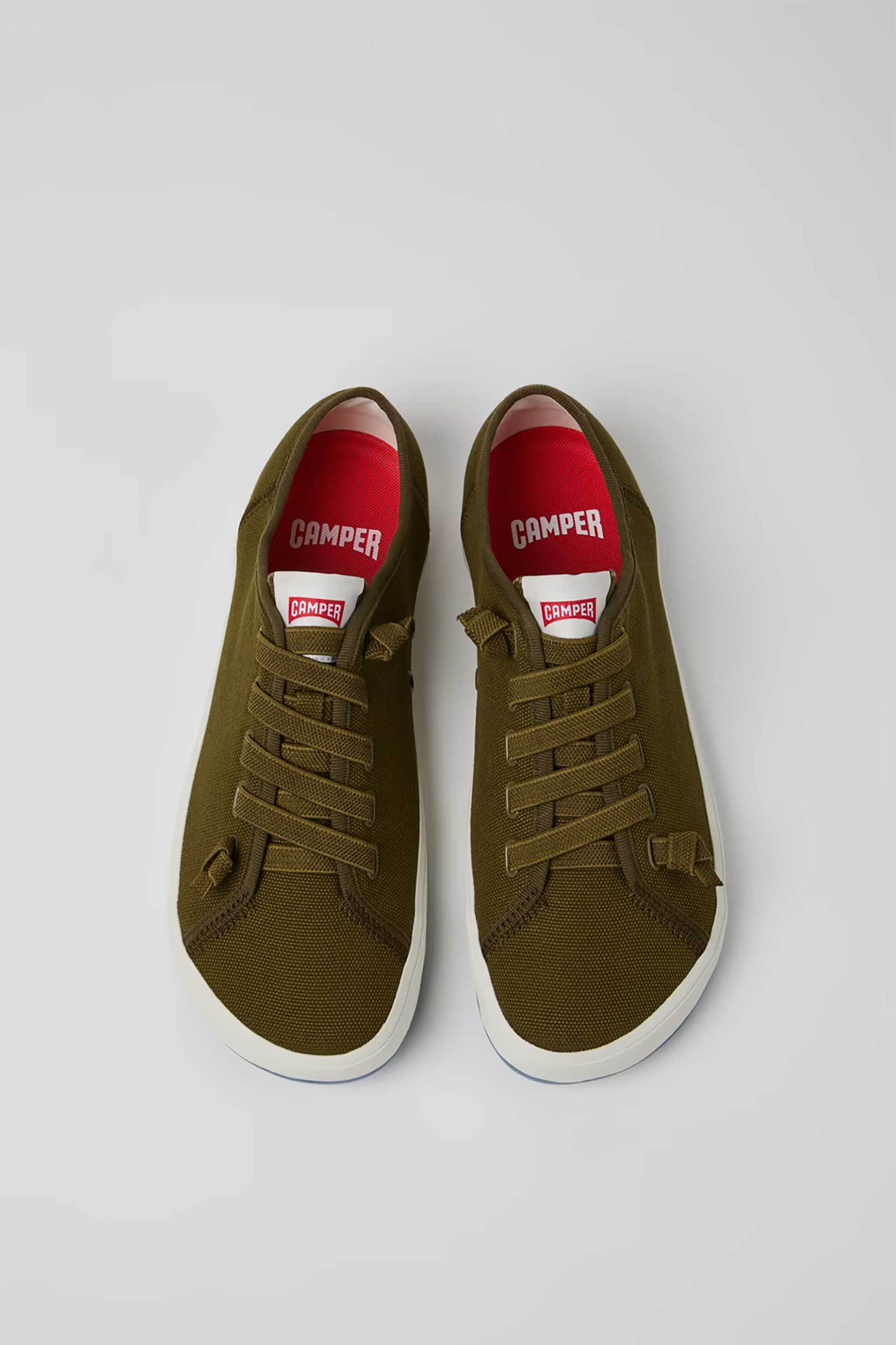 Camper Ανδρικά Βαμβακερά Sneakers Peu Rambla Ii - K101095-003 Πράσινο Σκούρο