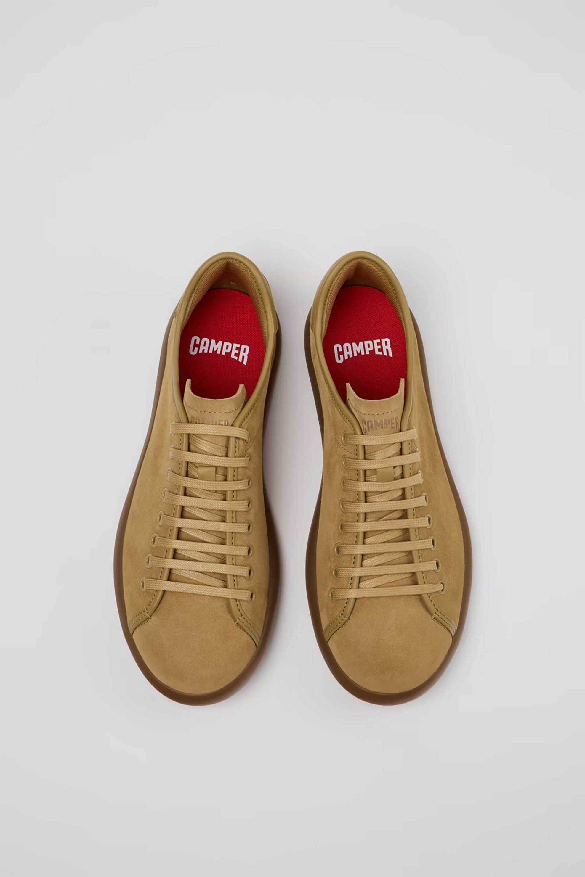 Camper Ανδρικά Nubuck Sneakers Pelotas Soller - K100974-021 Καφέ